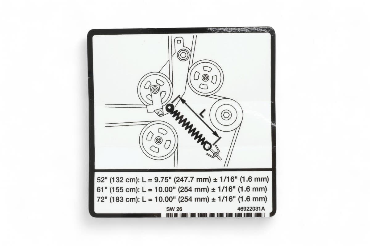 Decal Spring Length
