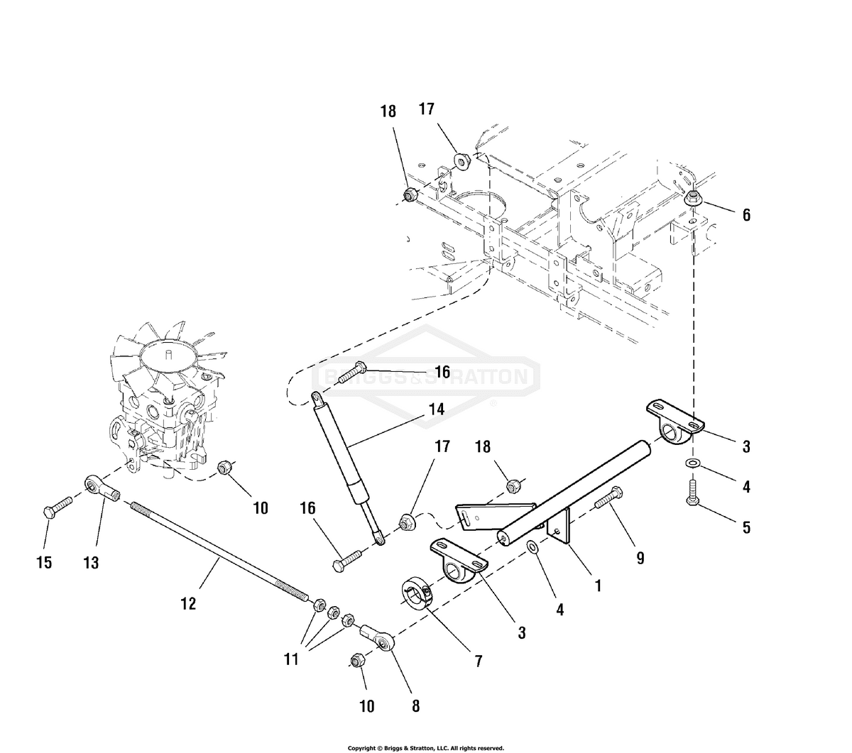 Ferris Bearing Ball diagram, part 5022630SM