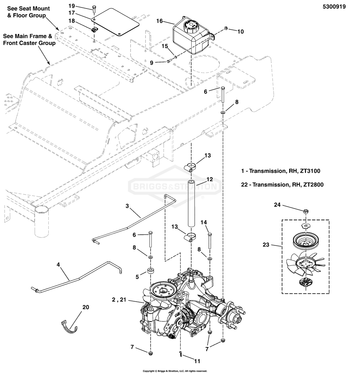 Rod Dump Valve Lh