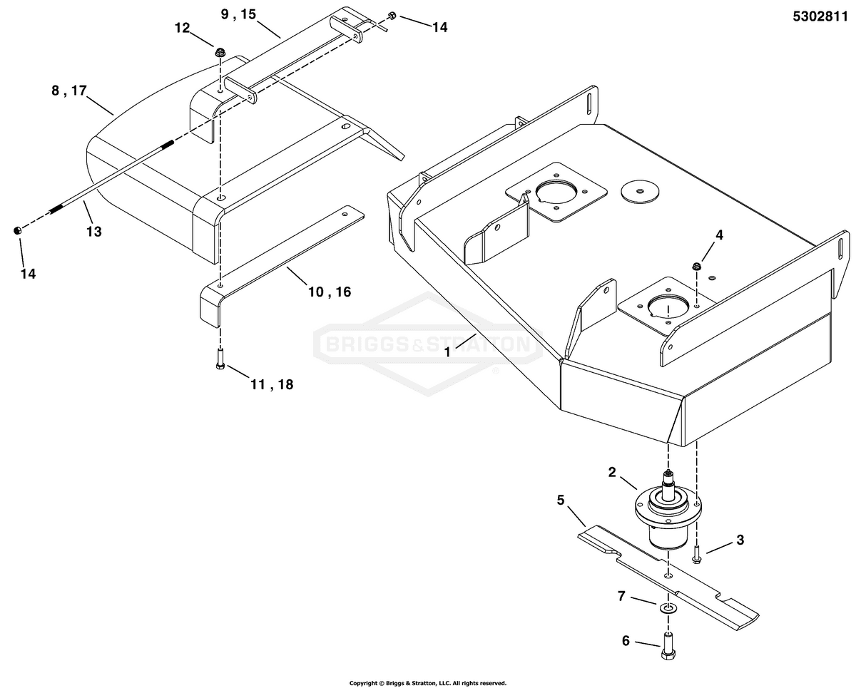 Ferris Blade Set diagram, part 5101756X2