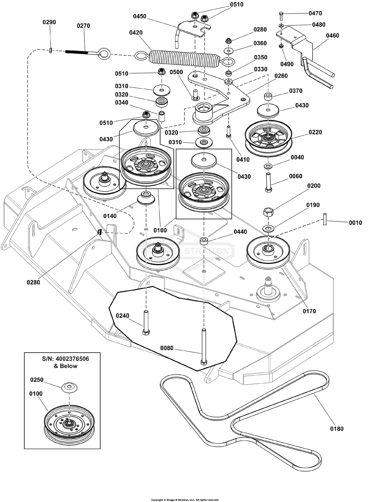 Ferris Belt, 5V, 158 diagram, part 5103929YP