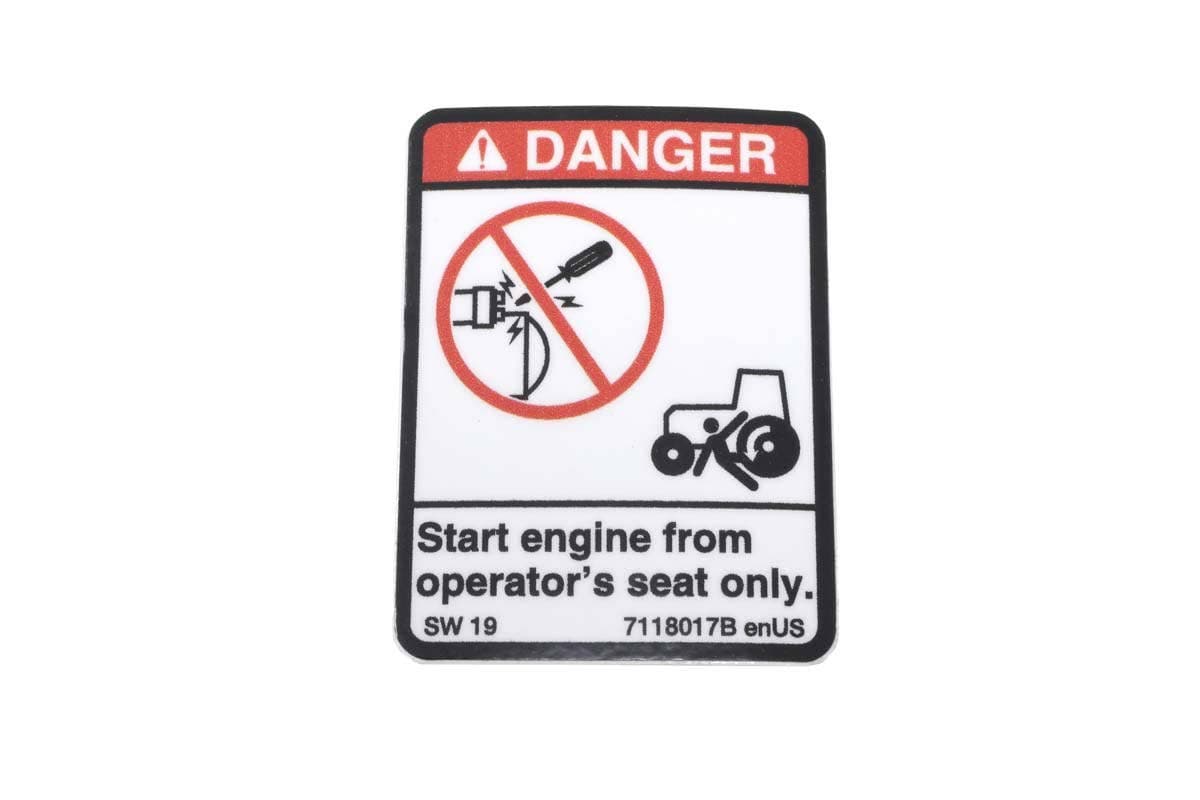 Decal Starter Danger