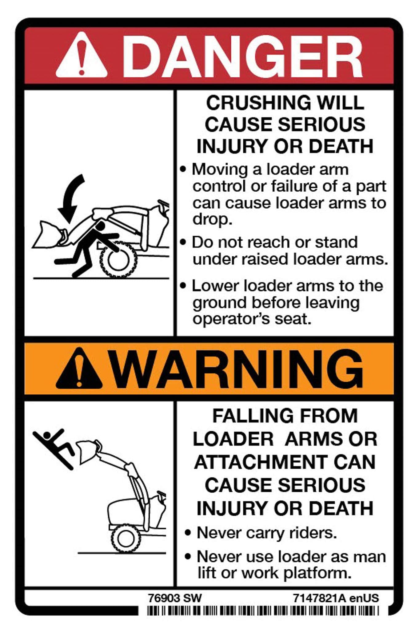 Decal Danger