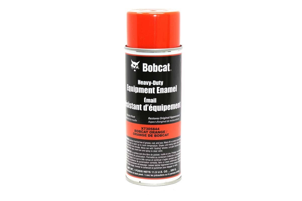 Paint Orange Spray Can 6