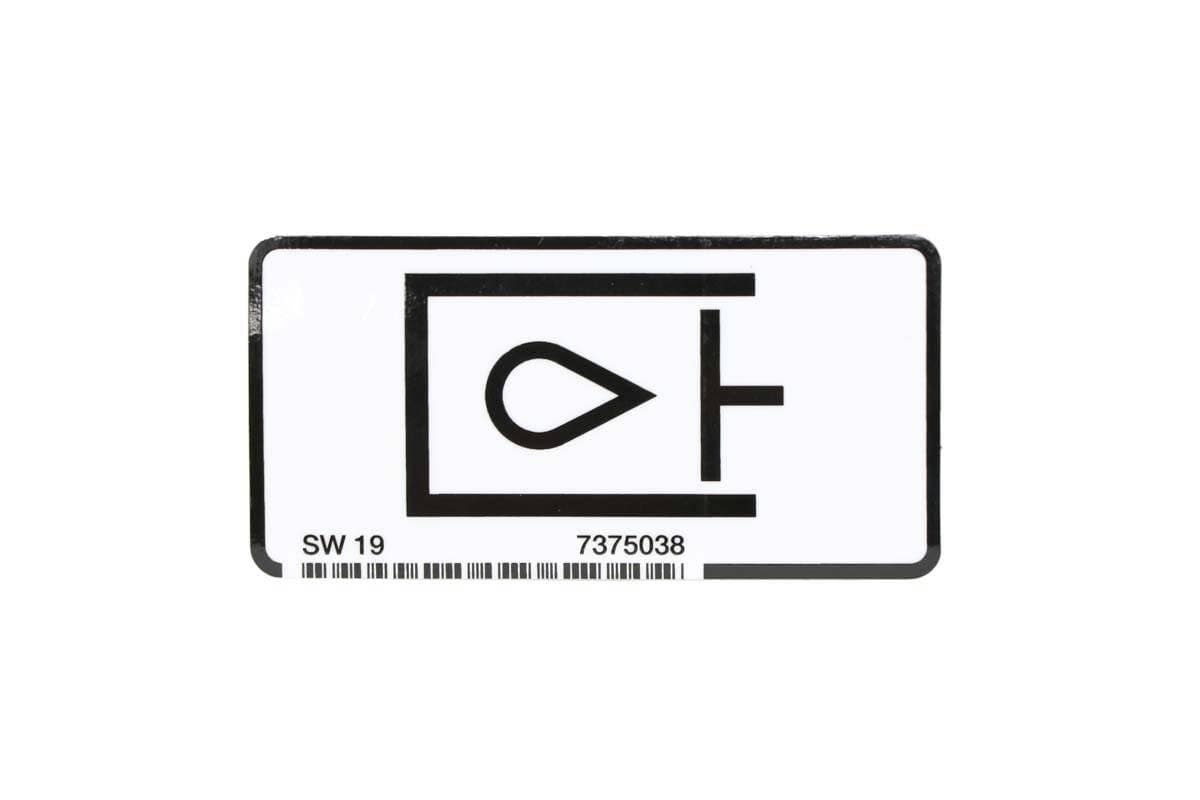Decal Hydraulic Oil