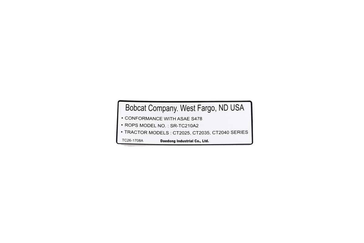 Decal ROPS