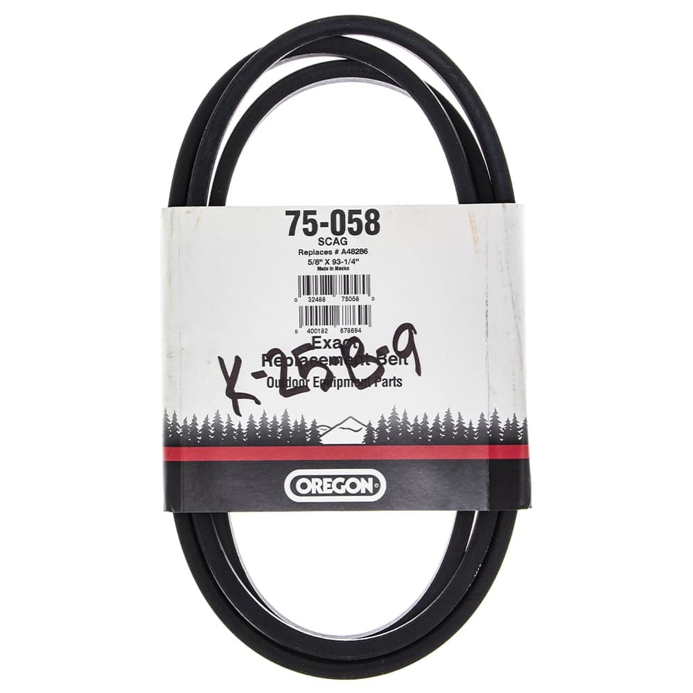 75-058 BELT,BOBCAT / SCAG 5/8 X 93-1/