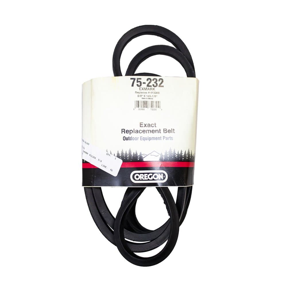 75-232 BELT,EXMARK 413308,5/8 X 143-1