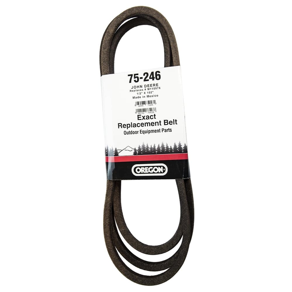 75-246 BELT,JOHN DEERE M110978,1/2 X
