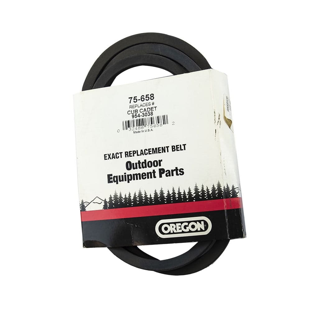75-658 BELT,CUB CADET 954-3038,1/2 X