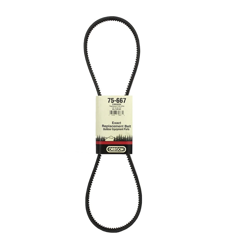 75-667 BELT,EXMARK 103-4760,1/2 X 52-