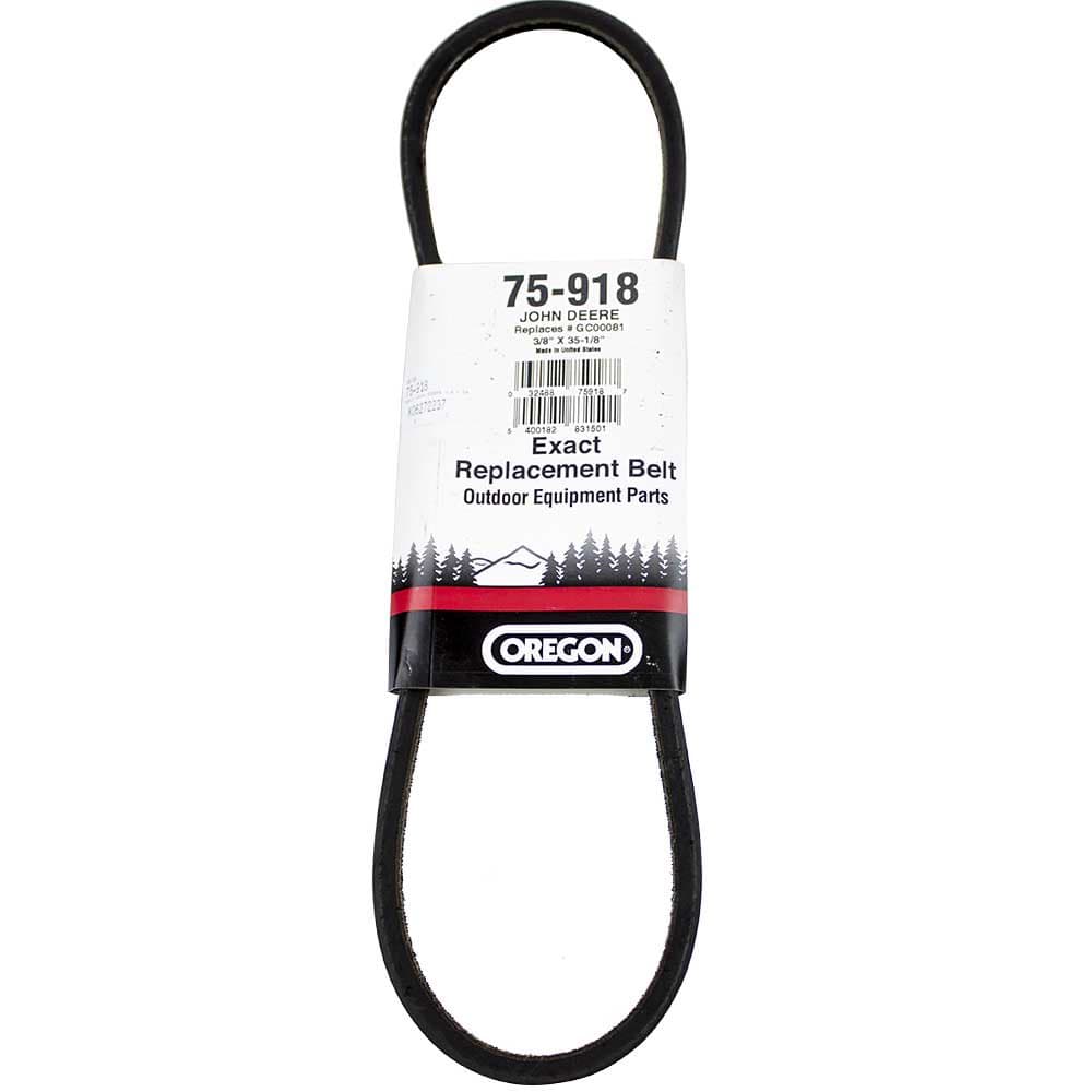 75-918 BELT,JOHN DEERE GC00081,3/8 X