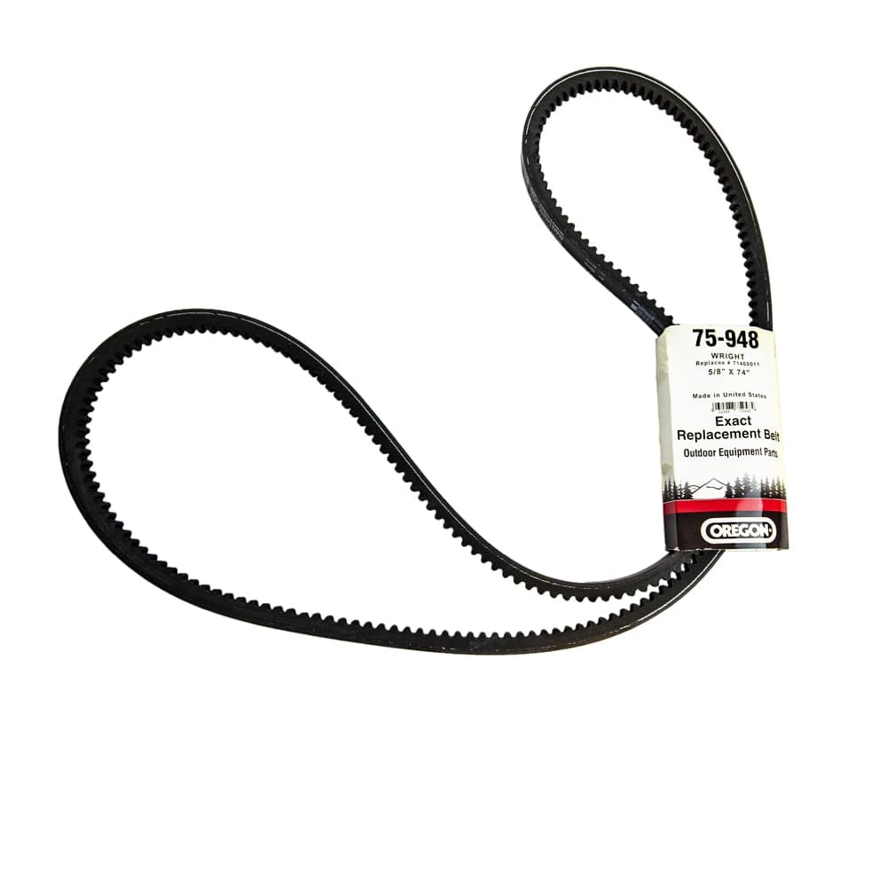 75-948 BELT,WRIGHT STANDER 5/8 X 74