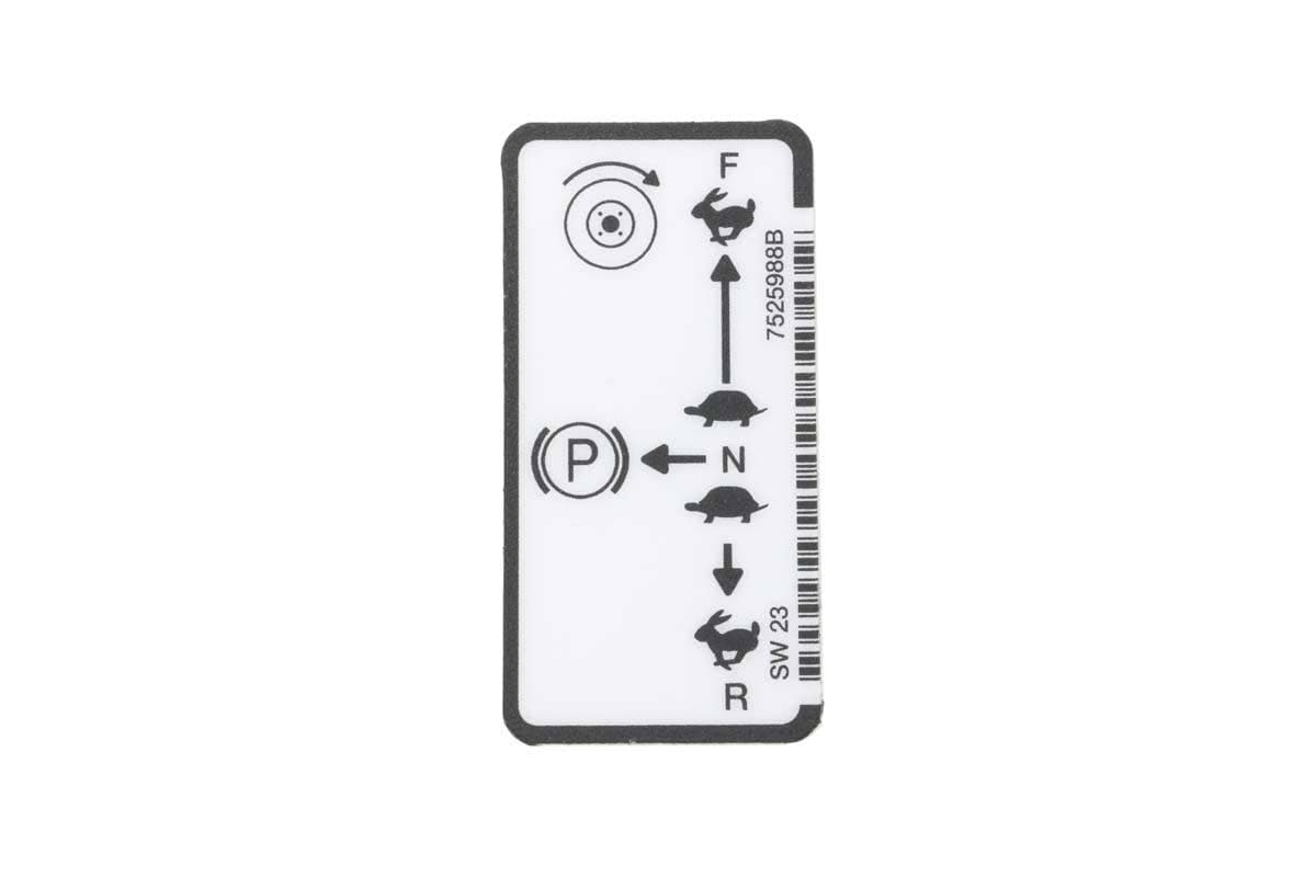 Decal Left Hand Traction Pictorial