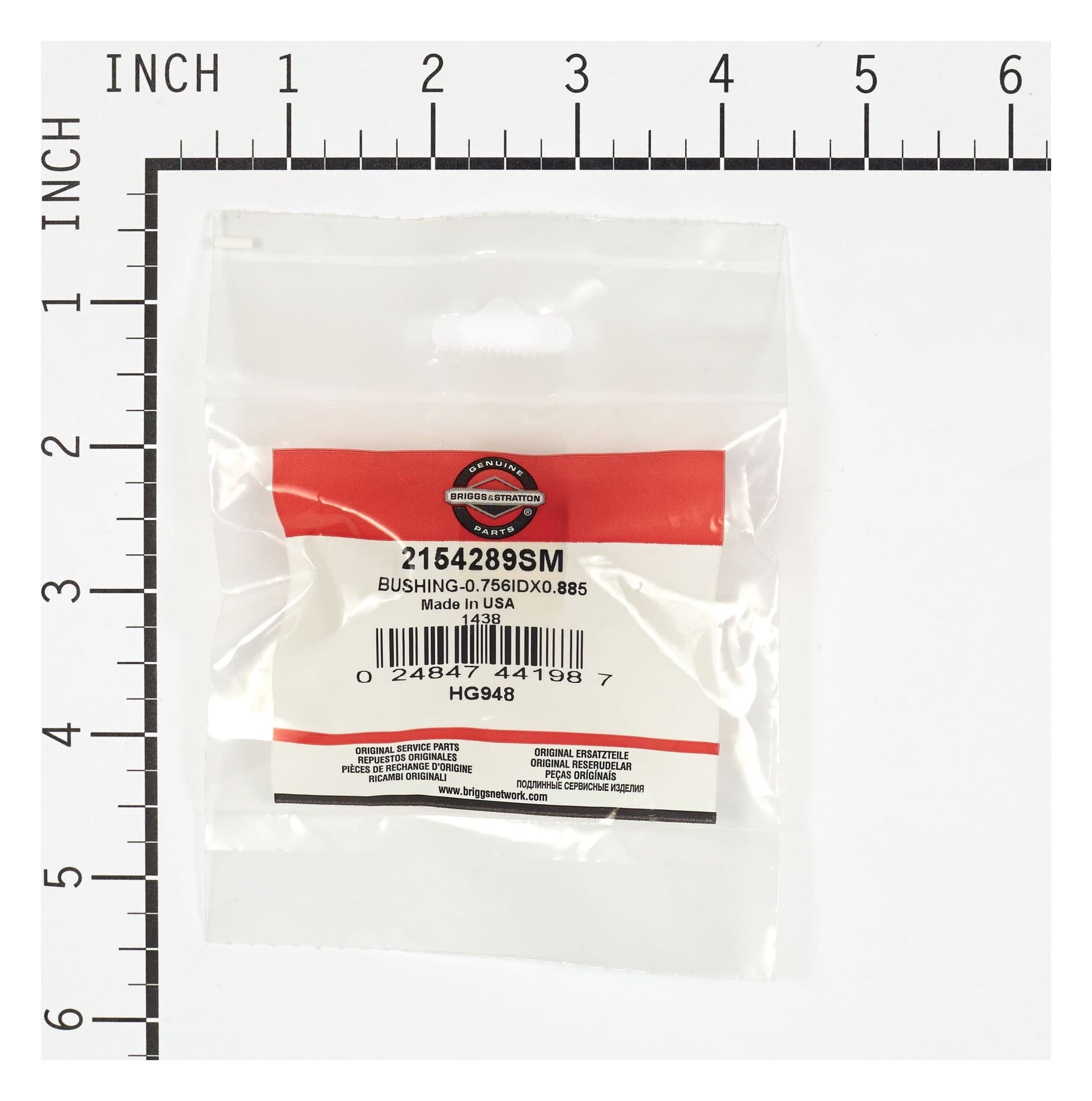 2154289SM Bushing - .756 ID x .885 OD