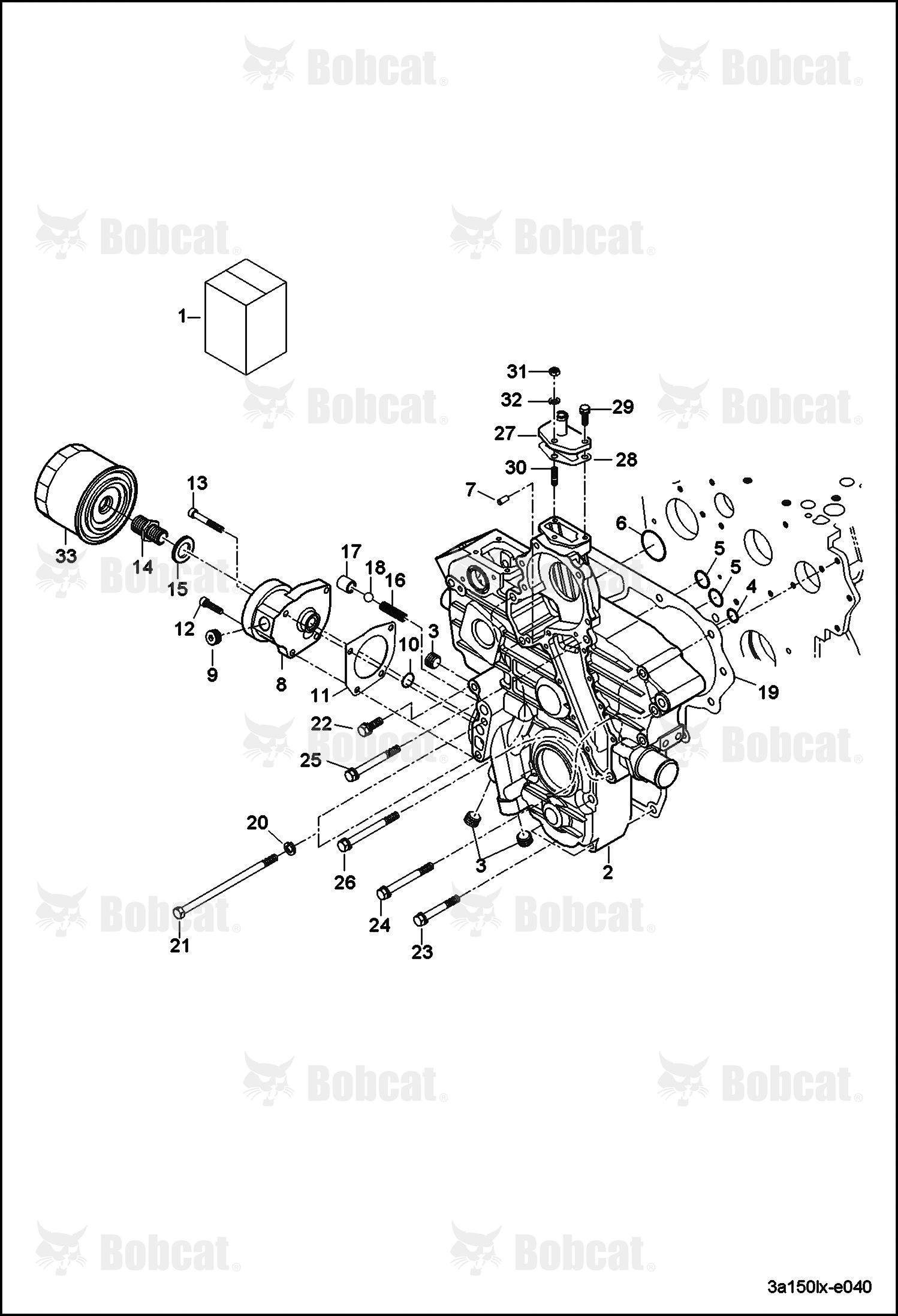 Gasket, Oil Filter Support