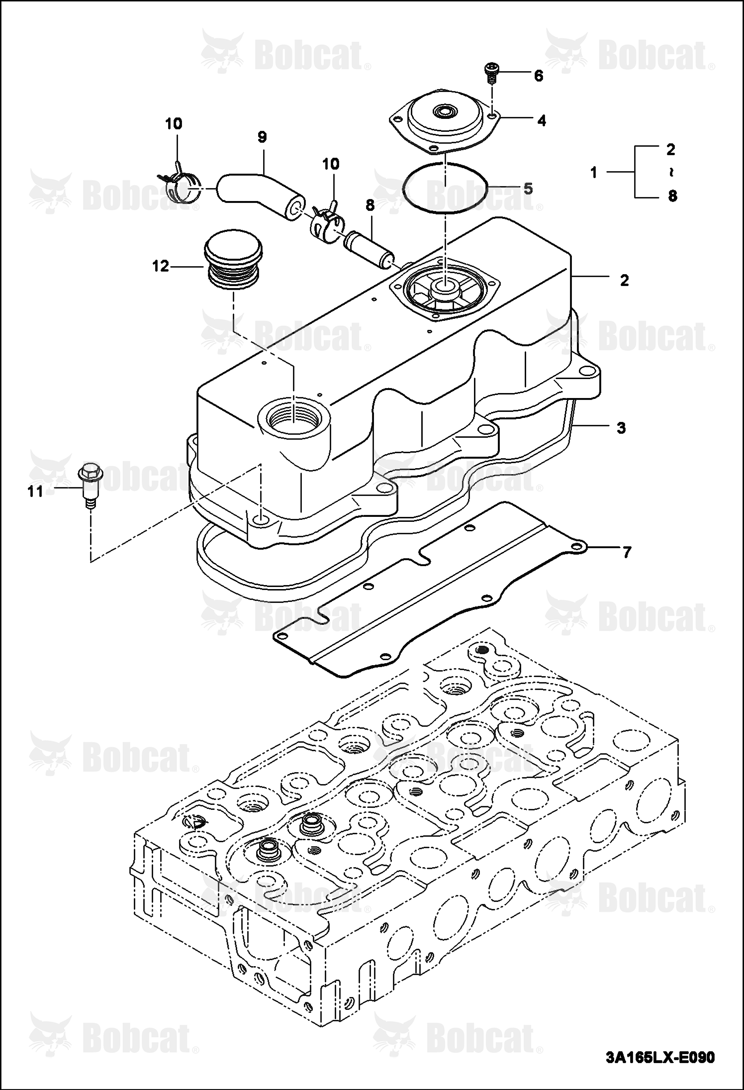Cover, Rocker Arm
