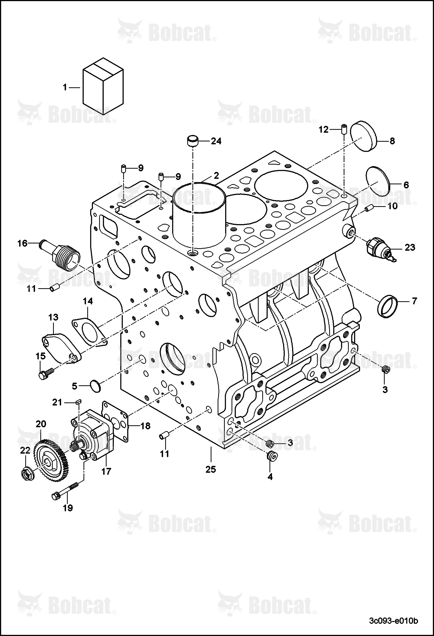 Engine Daedong 3C093B1