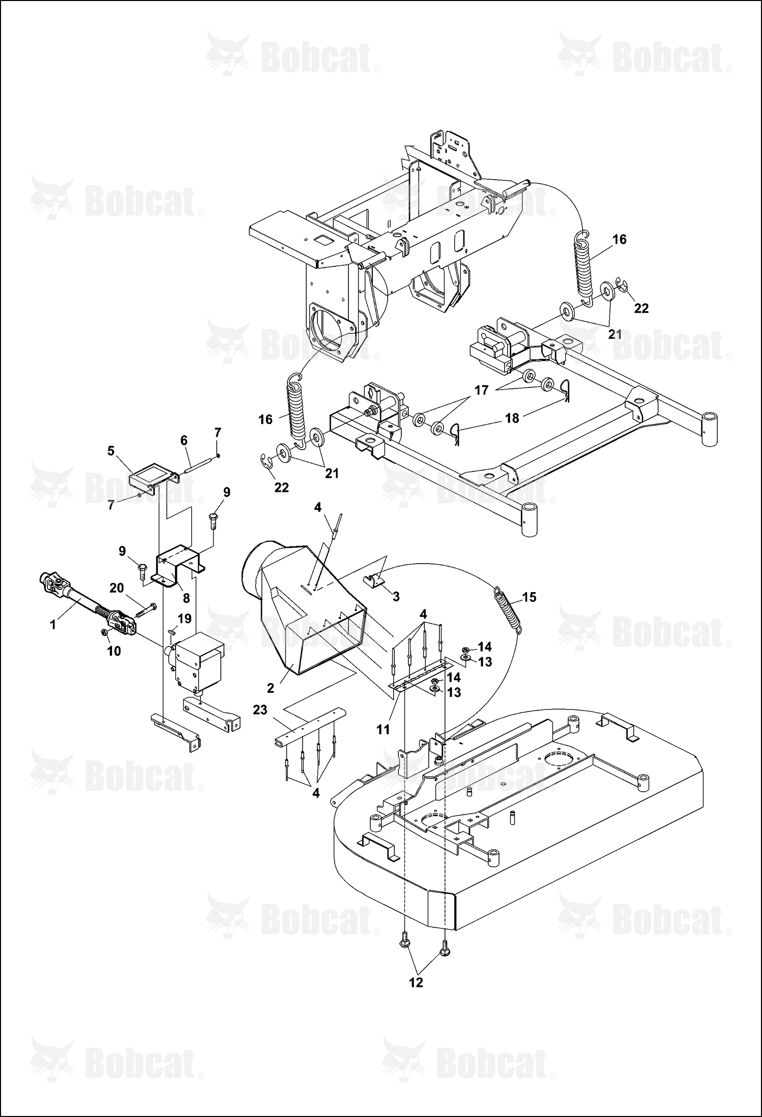 Bracket-Chute Stiffener