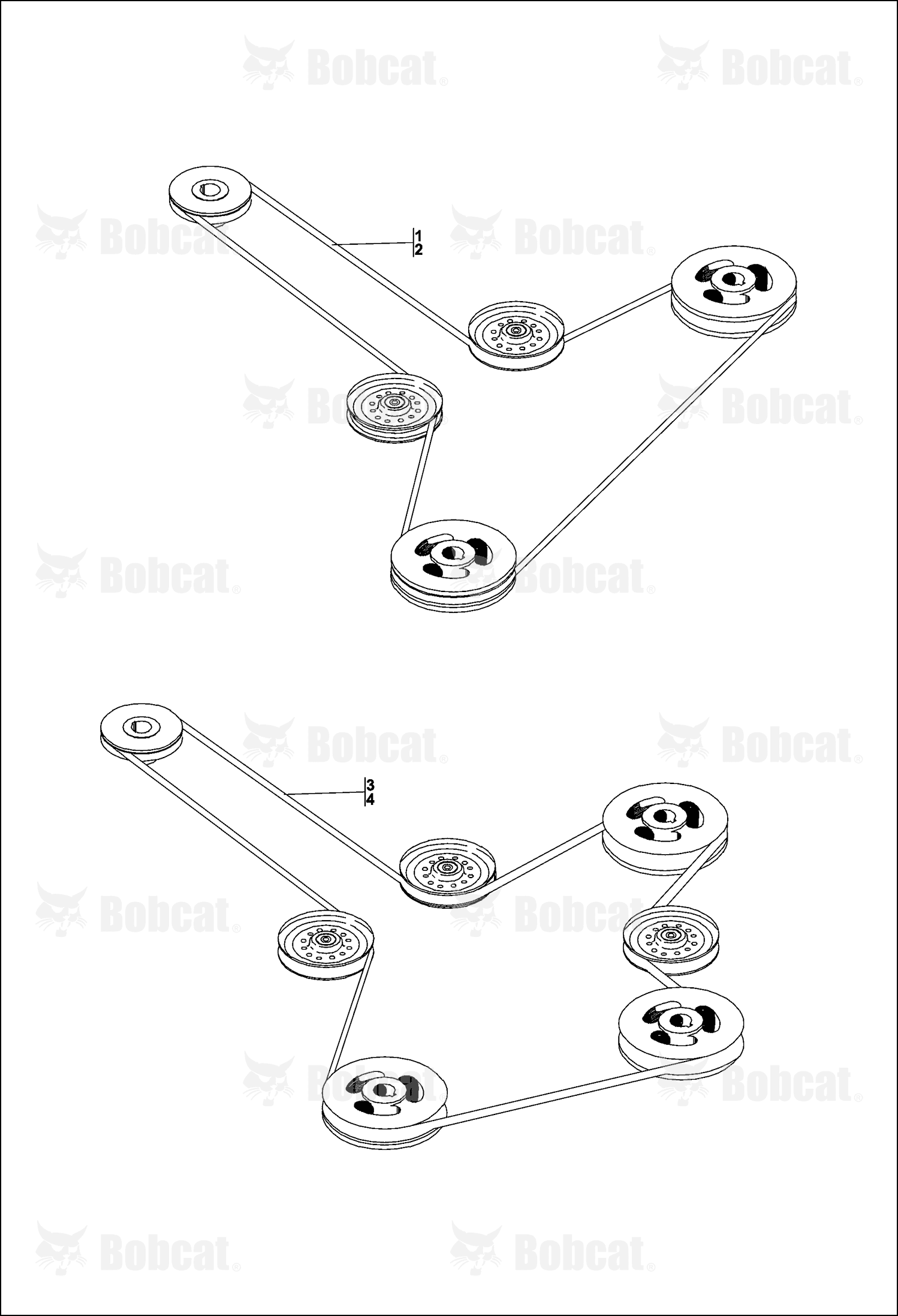 Belt 36 Inch Cutterdeck Fastc