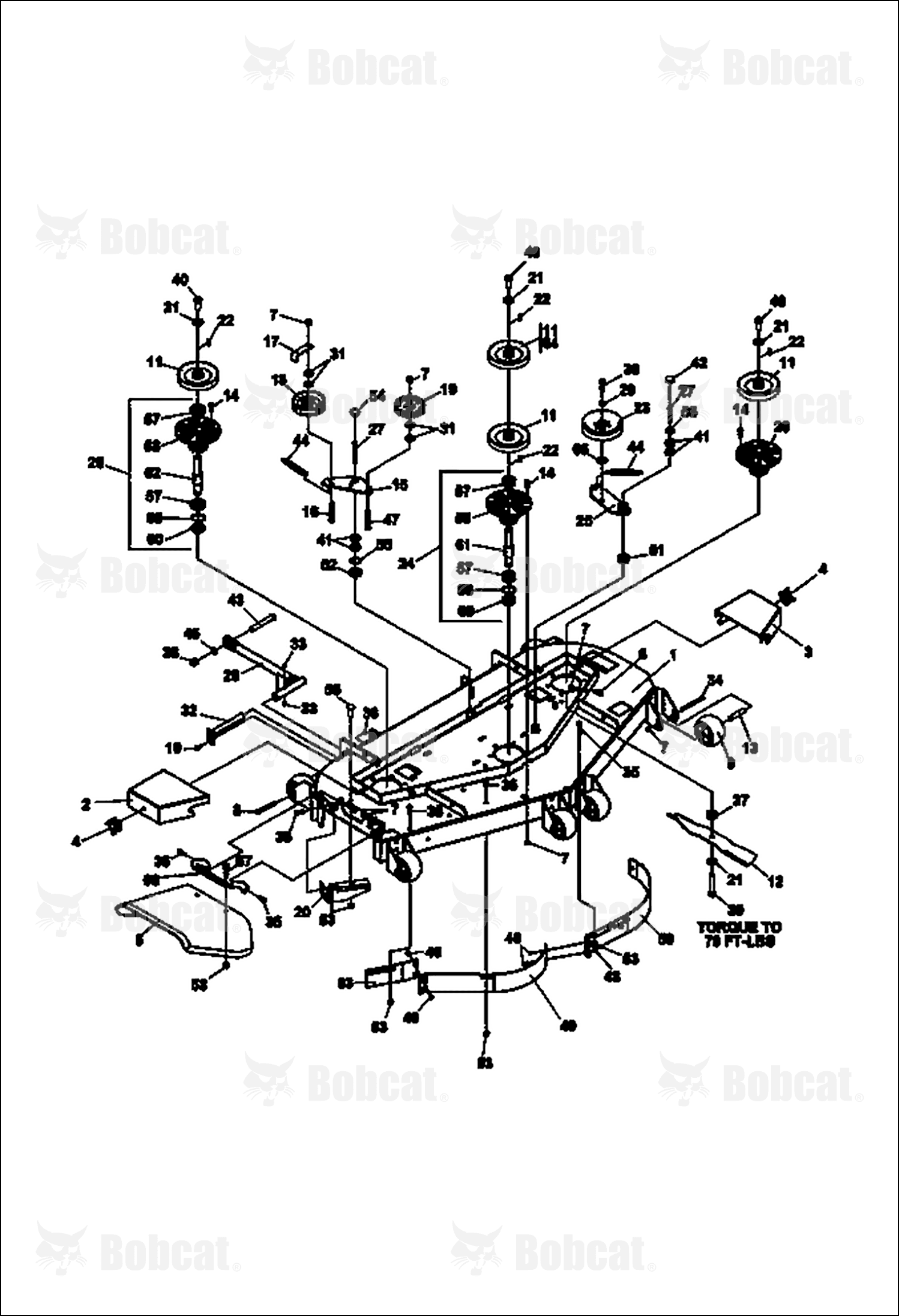 Baffle-Front Center 61