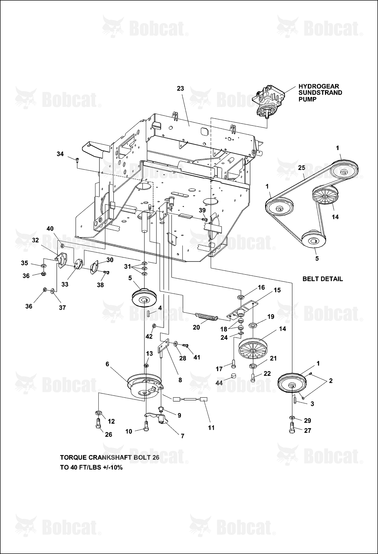 Blt-Metric M6-1.00X25