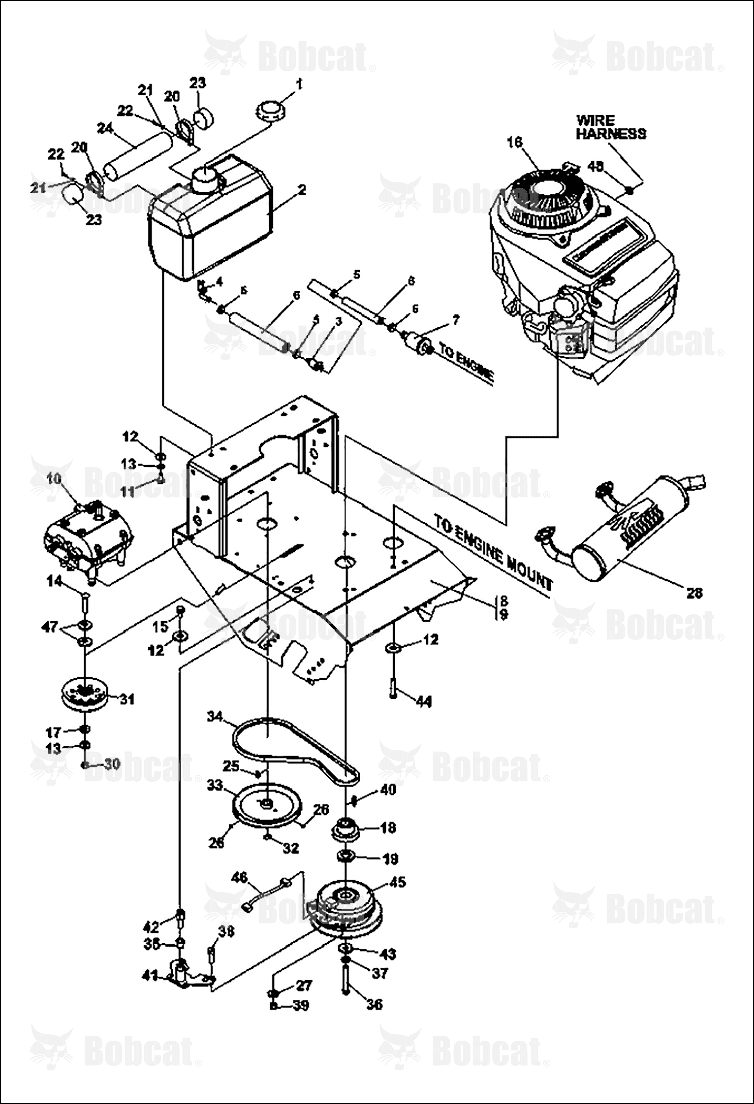 Bearing-Flanged Plastic