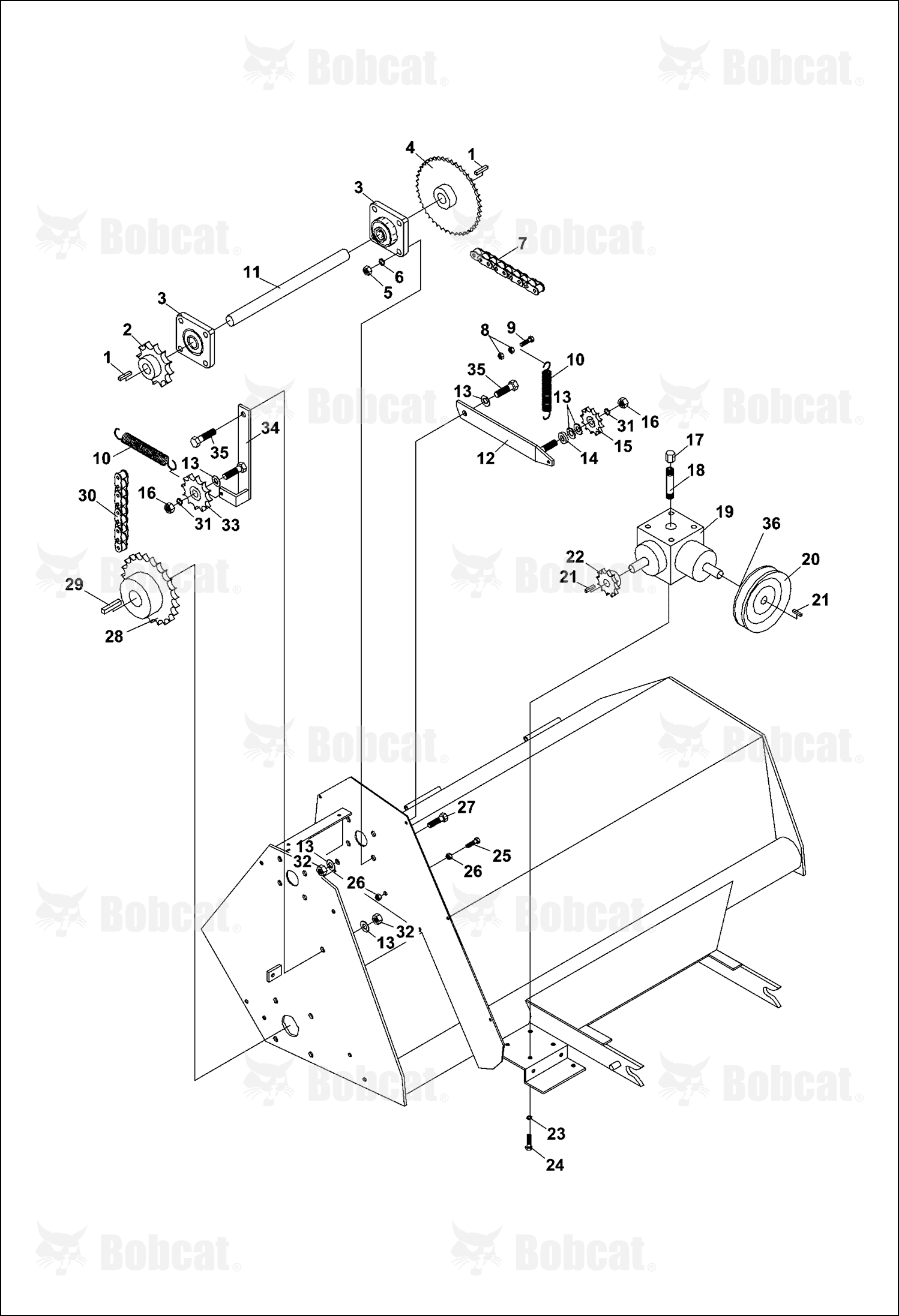 Sprocket #50 10-Tooth 3/4IN I