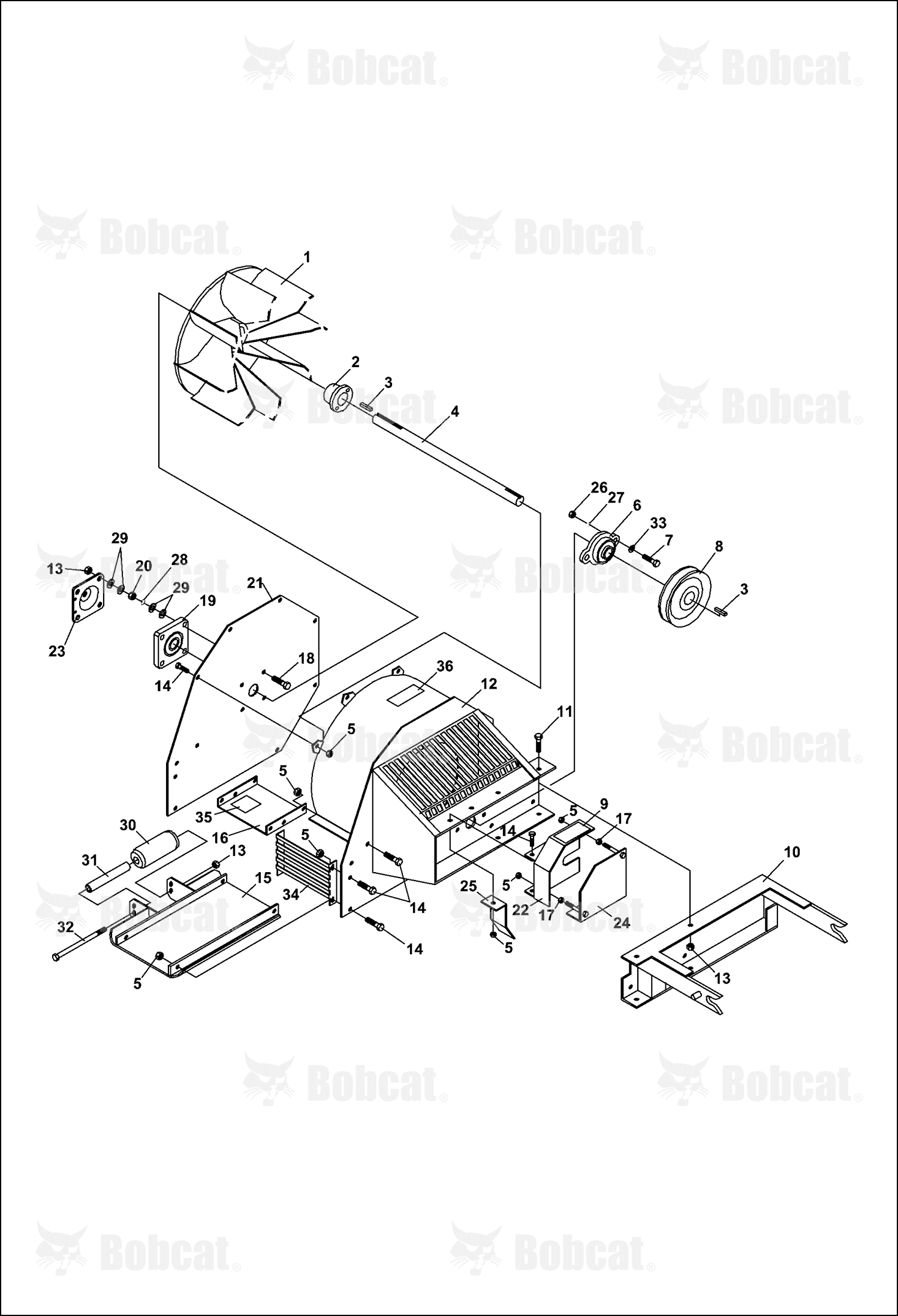 Rotor Leaf Blower