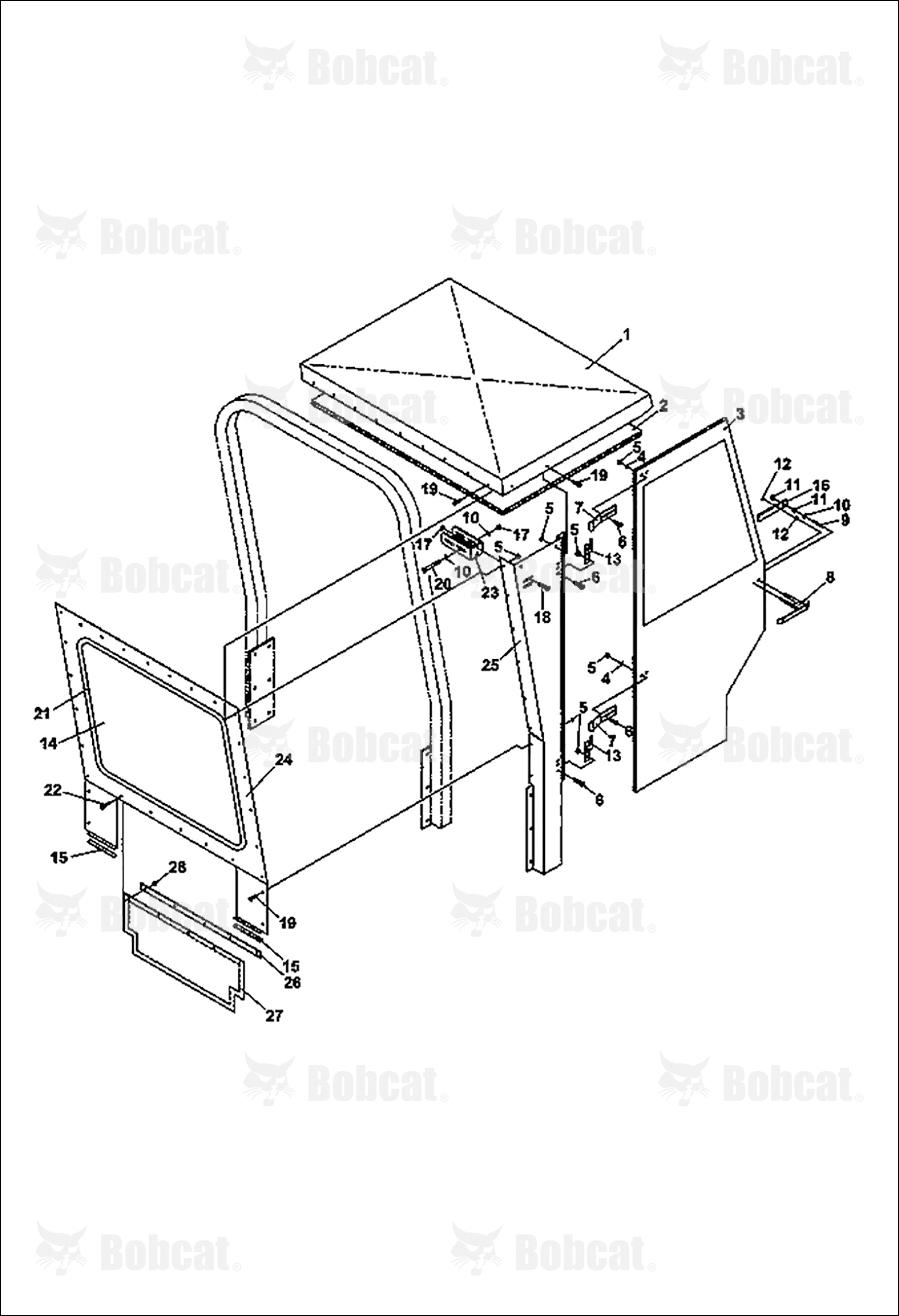 Bracket Mounting 425 Cab