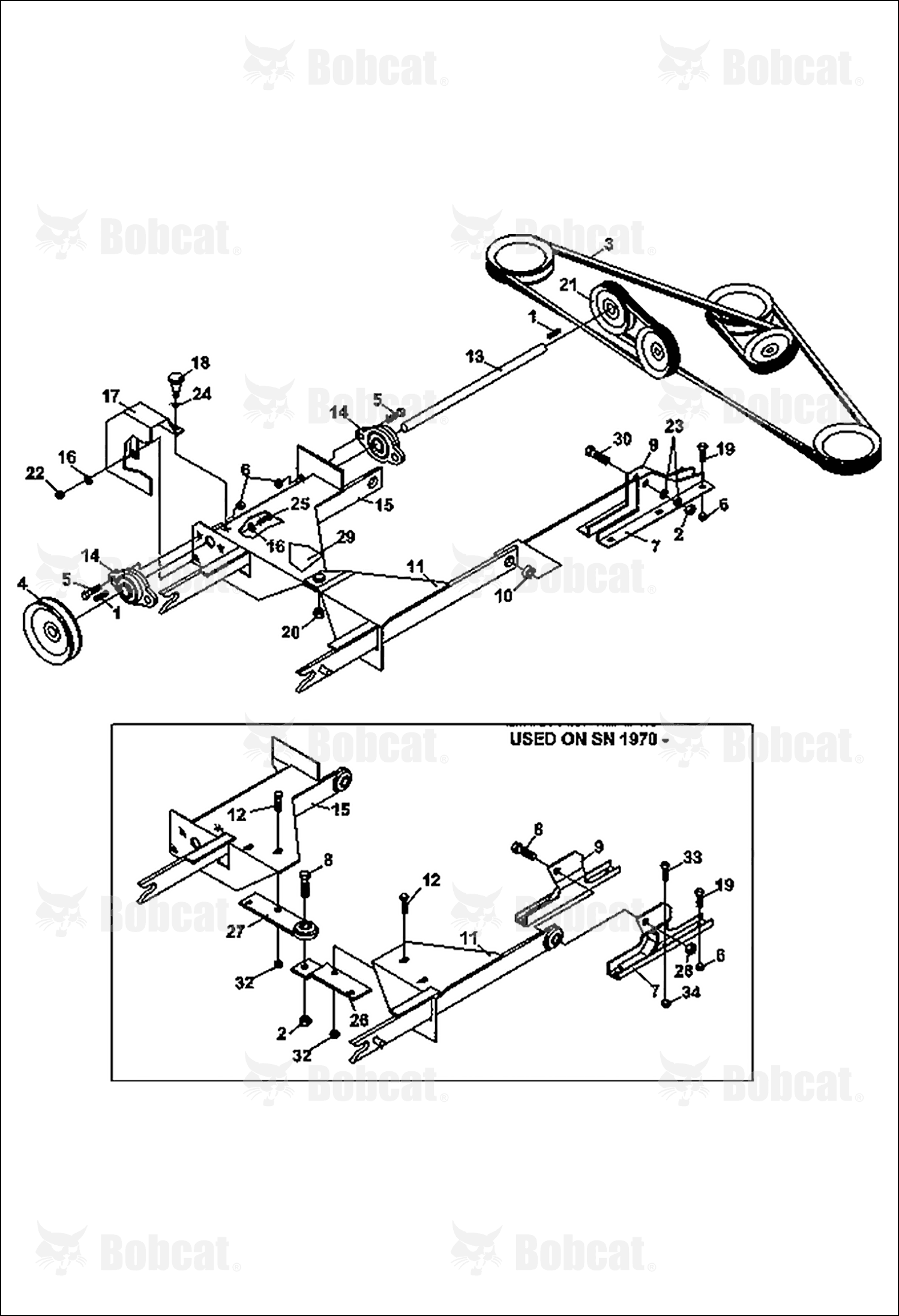 Hitch Arm Left Md460