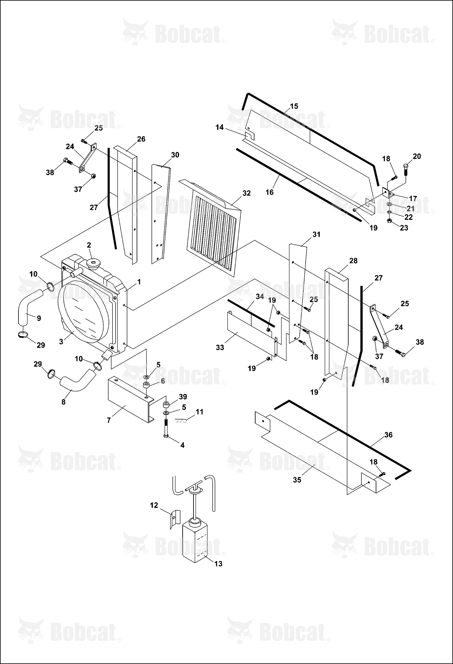 Hose Upper Radiator