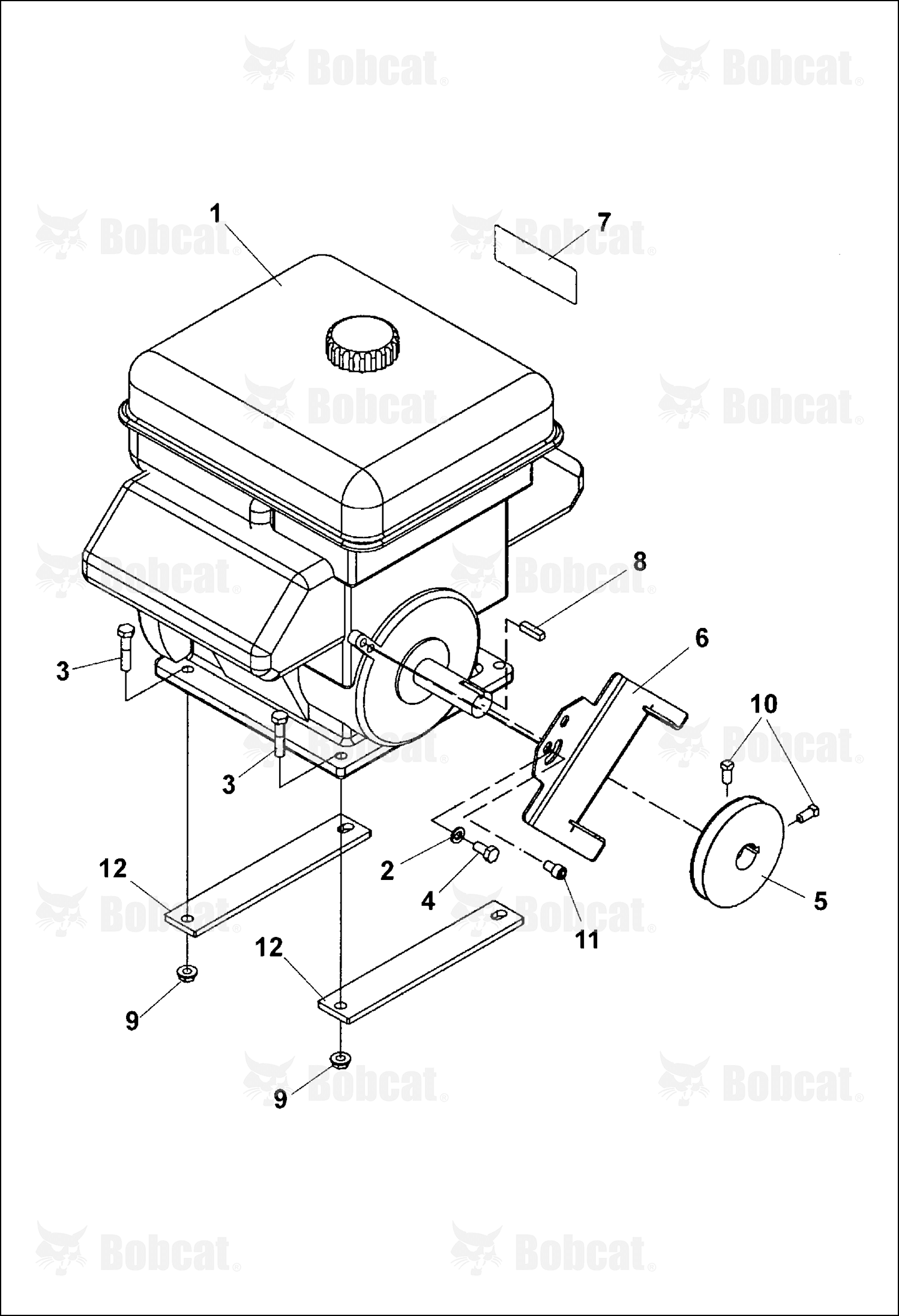 Decal Notice Oil Backflow