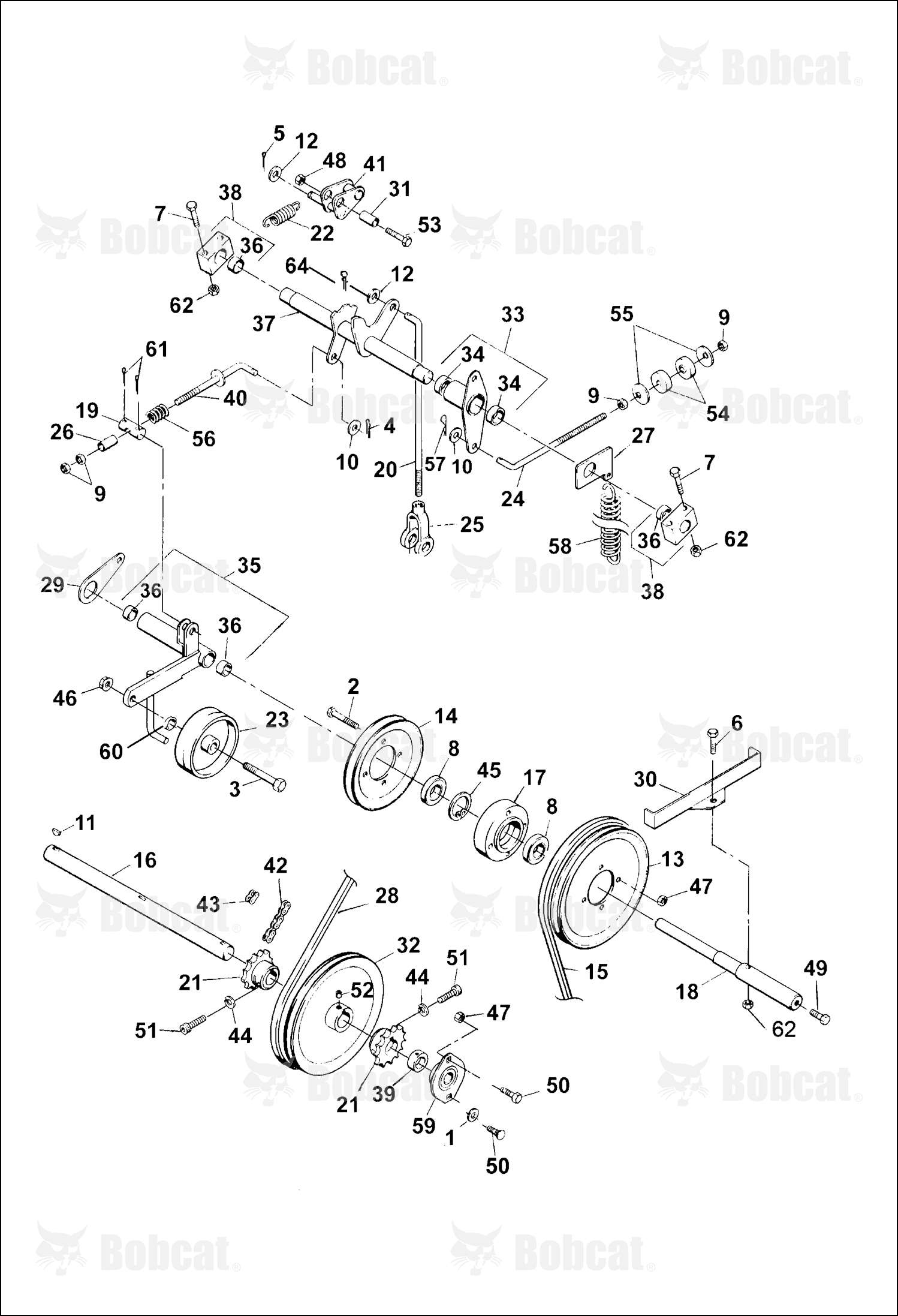 Bracket-Latch Spring Mount
