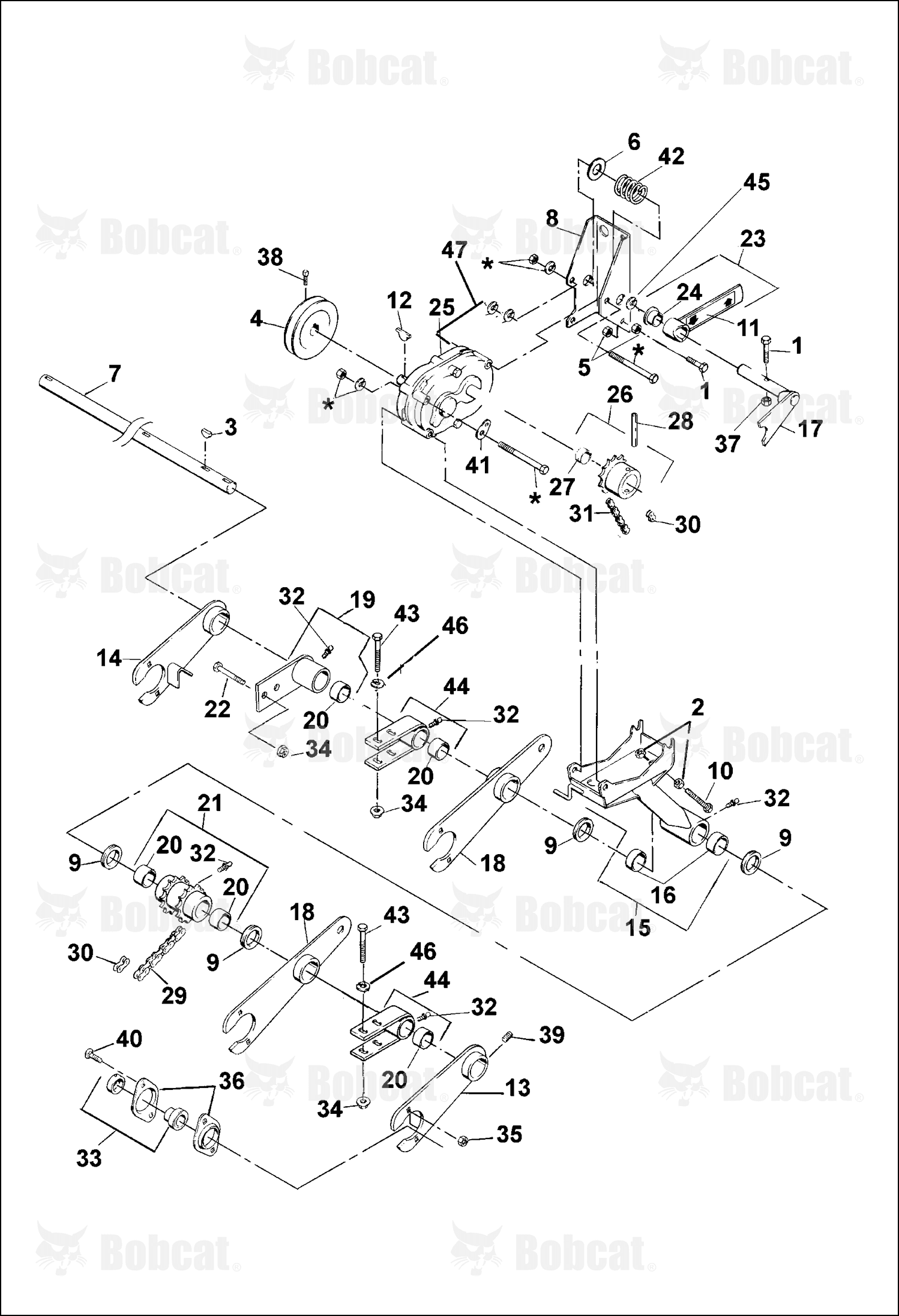 Bushing-Rear Pivot Clevis