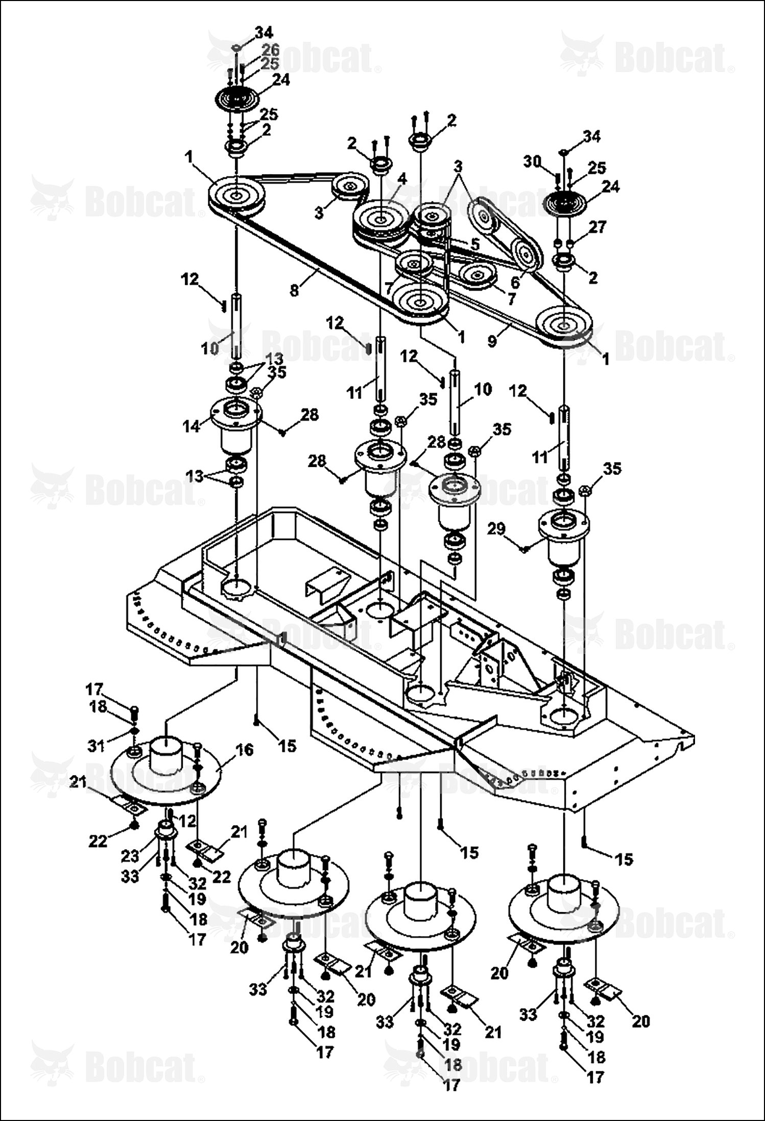 Pulley-Idler Flat 2.88 X .515