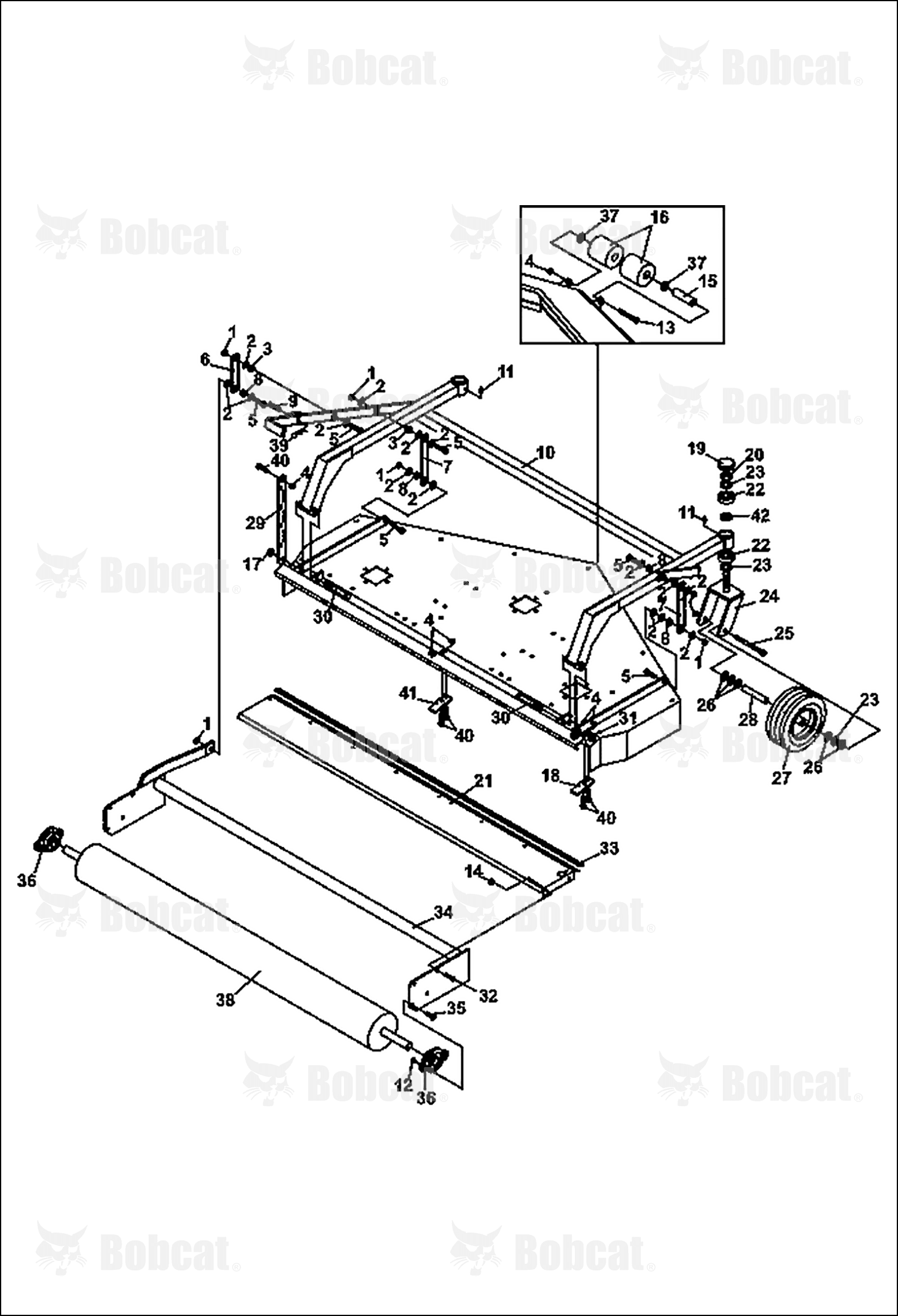 Clamp Roller Frame