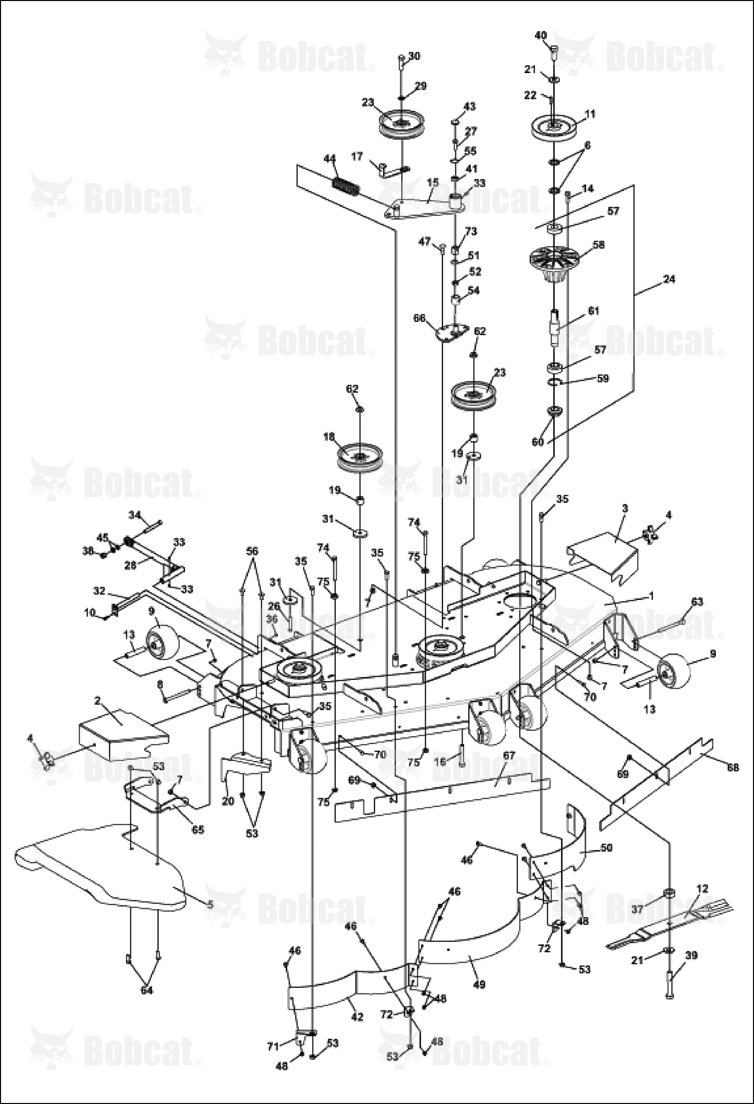 Caster Weldment