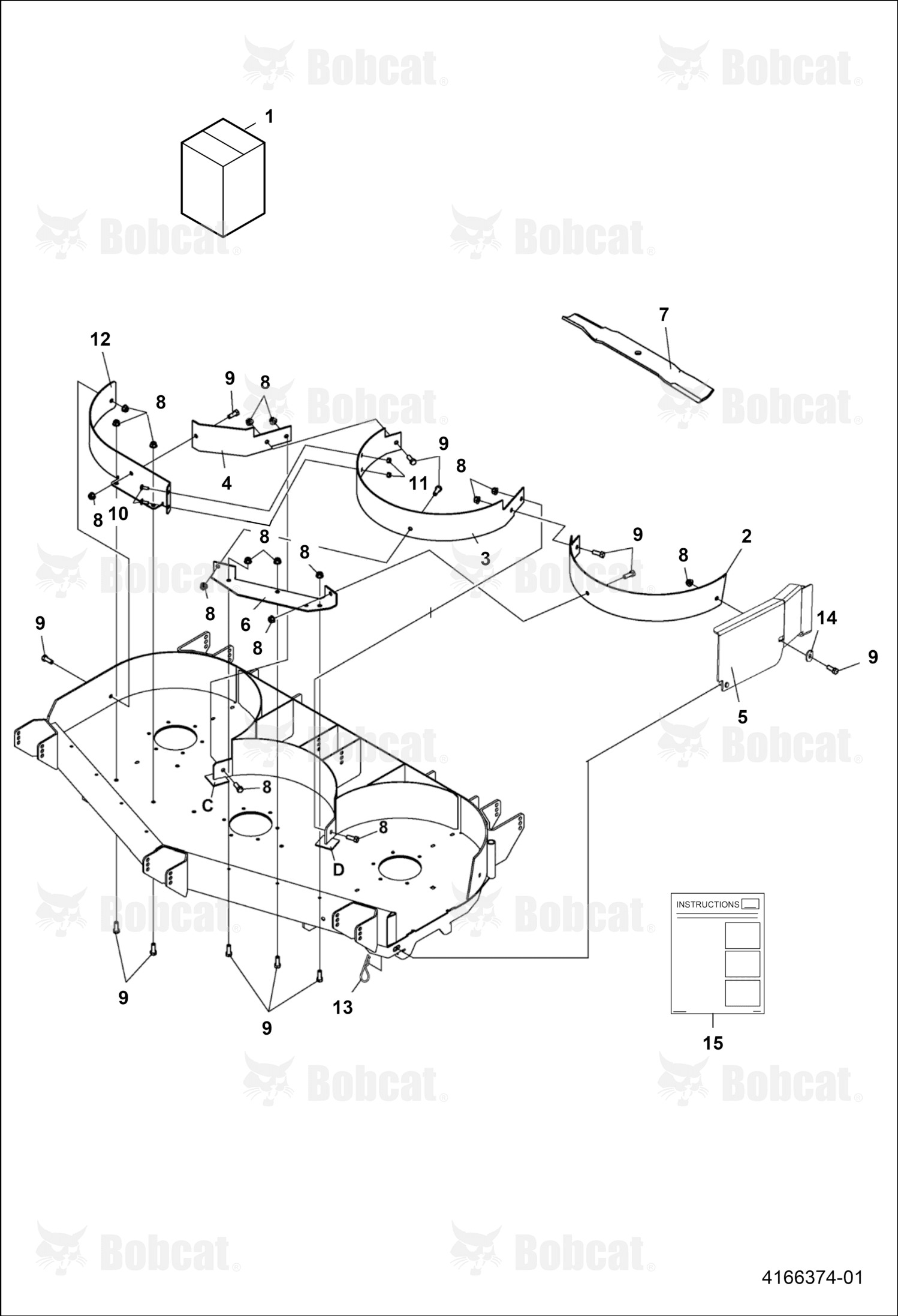 Bracket-Baffle Mount, 36/52