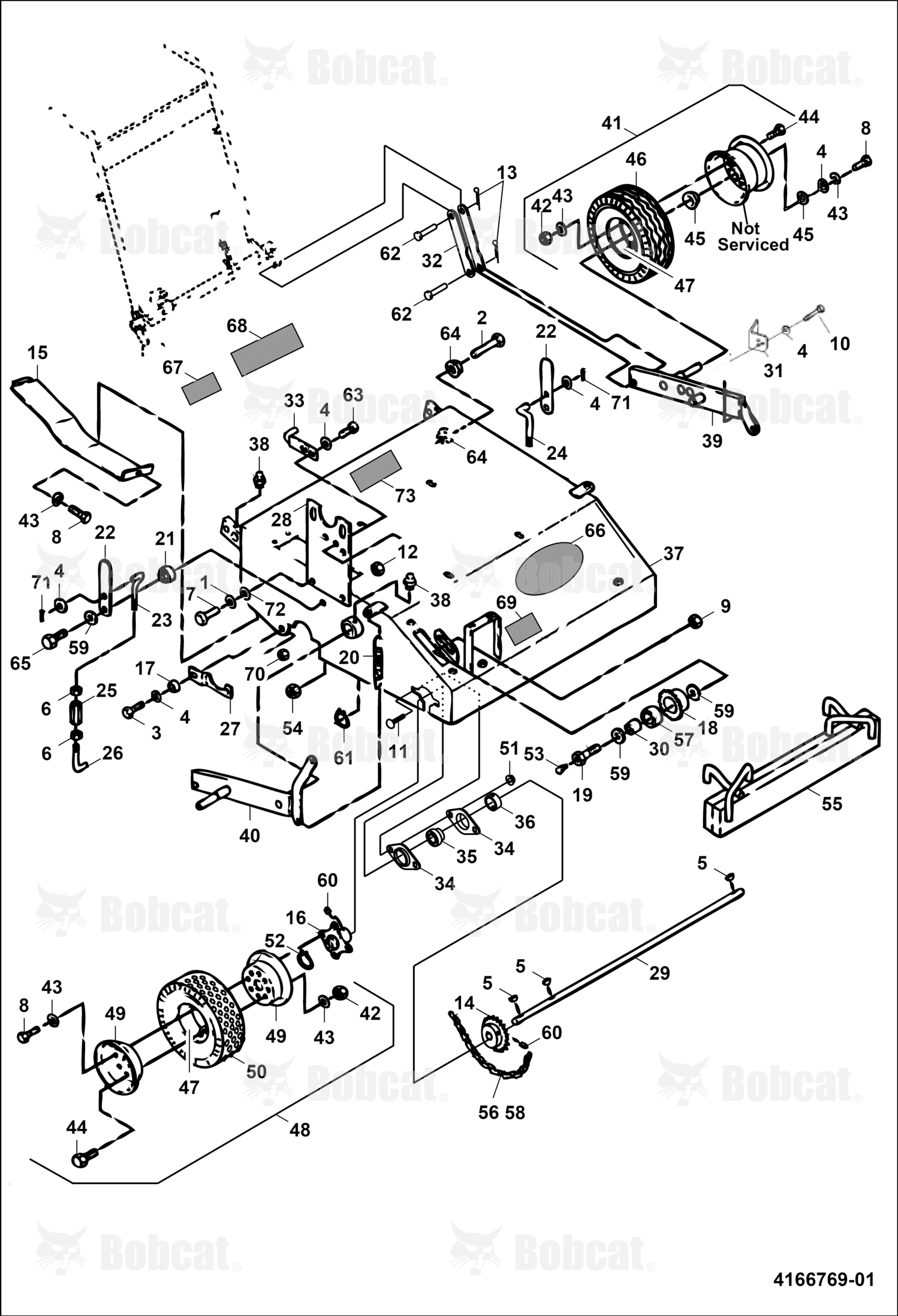 Wheel Assembly 4 X 2.25