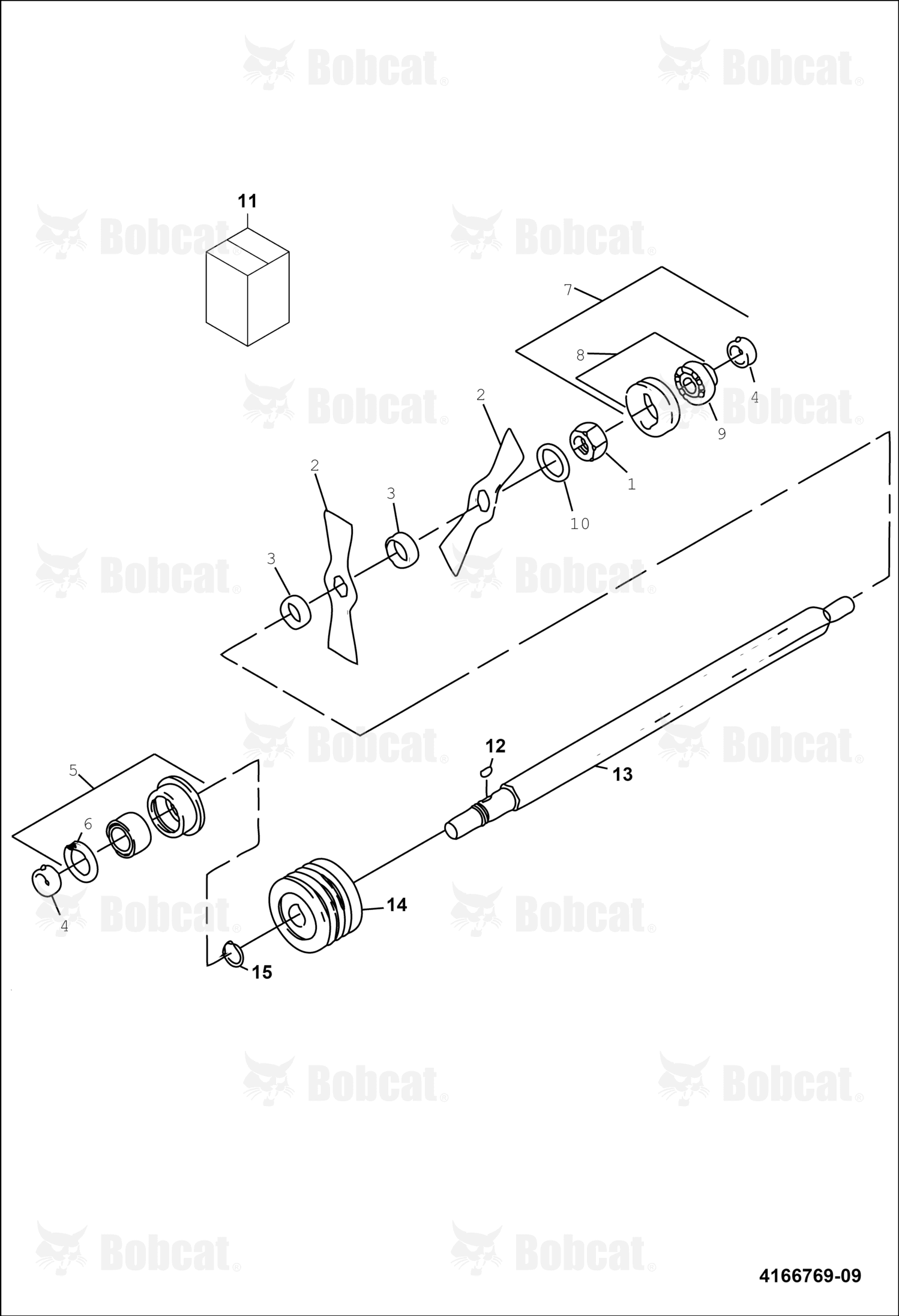 Dt19-1/16" Blades, 1" Sp