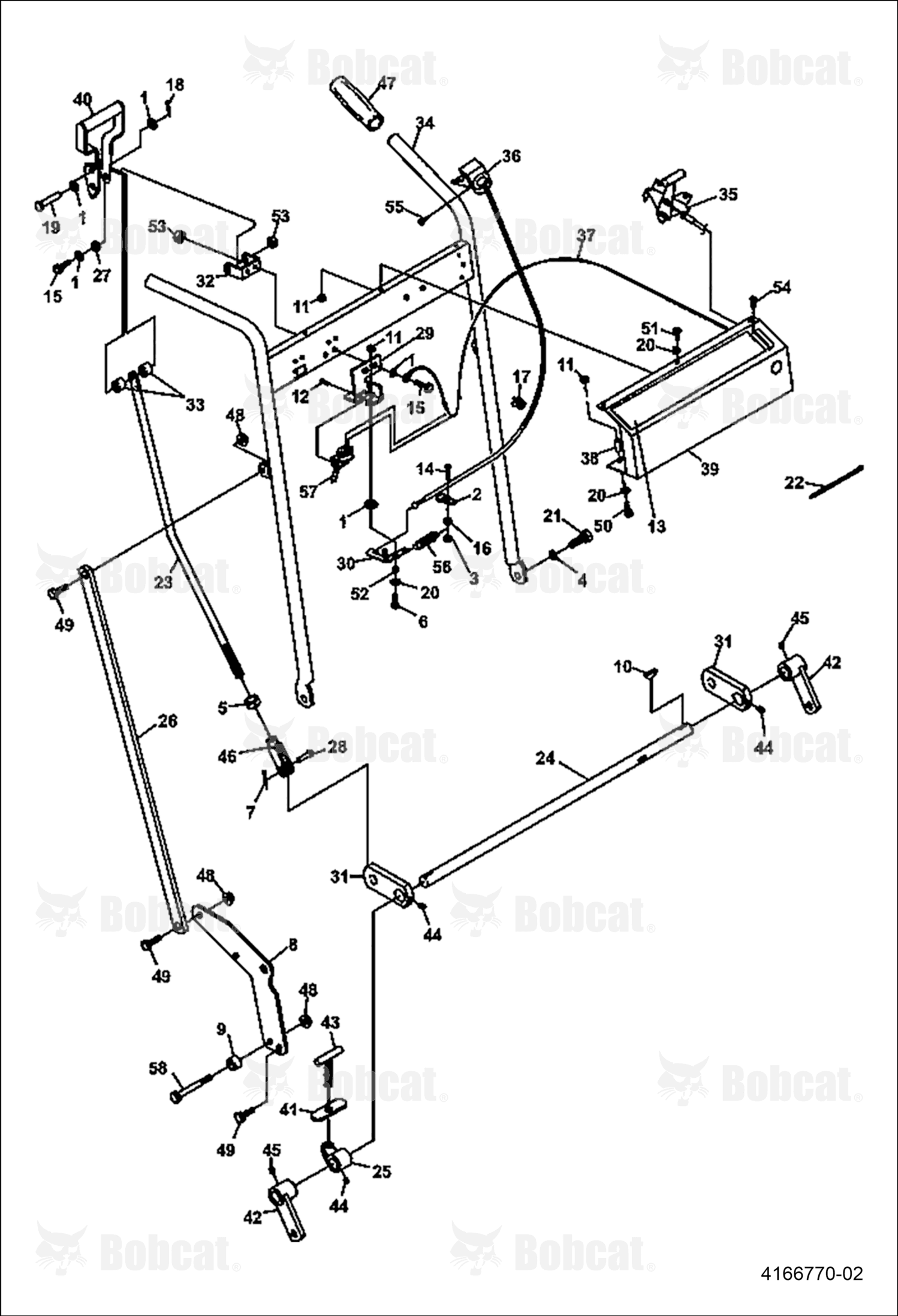 Plate Handle Brace Mnt