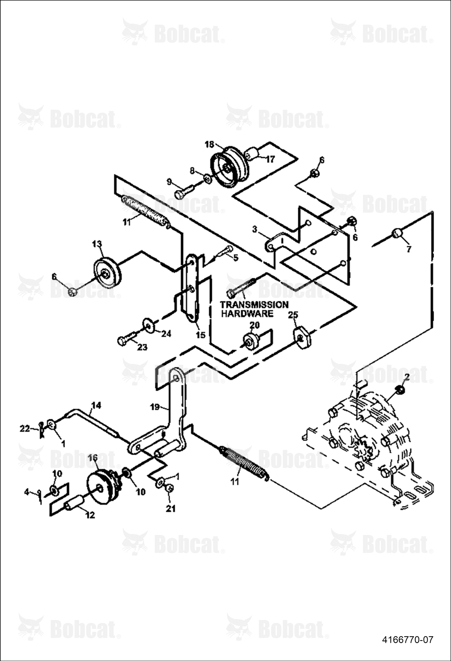 Bracket-Idler Mnt