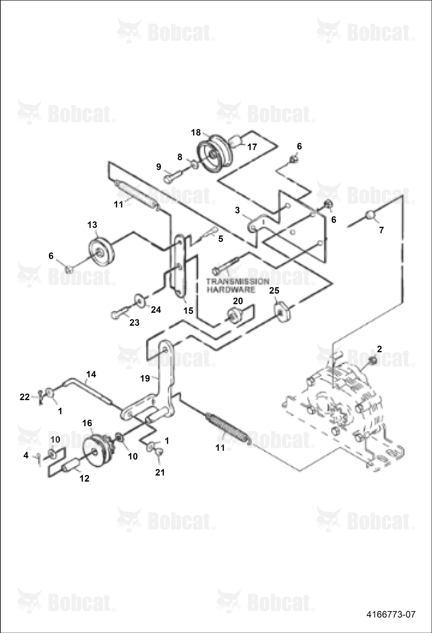 Bracket Idler Mnt