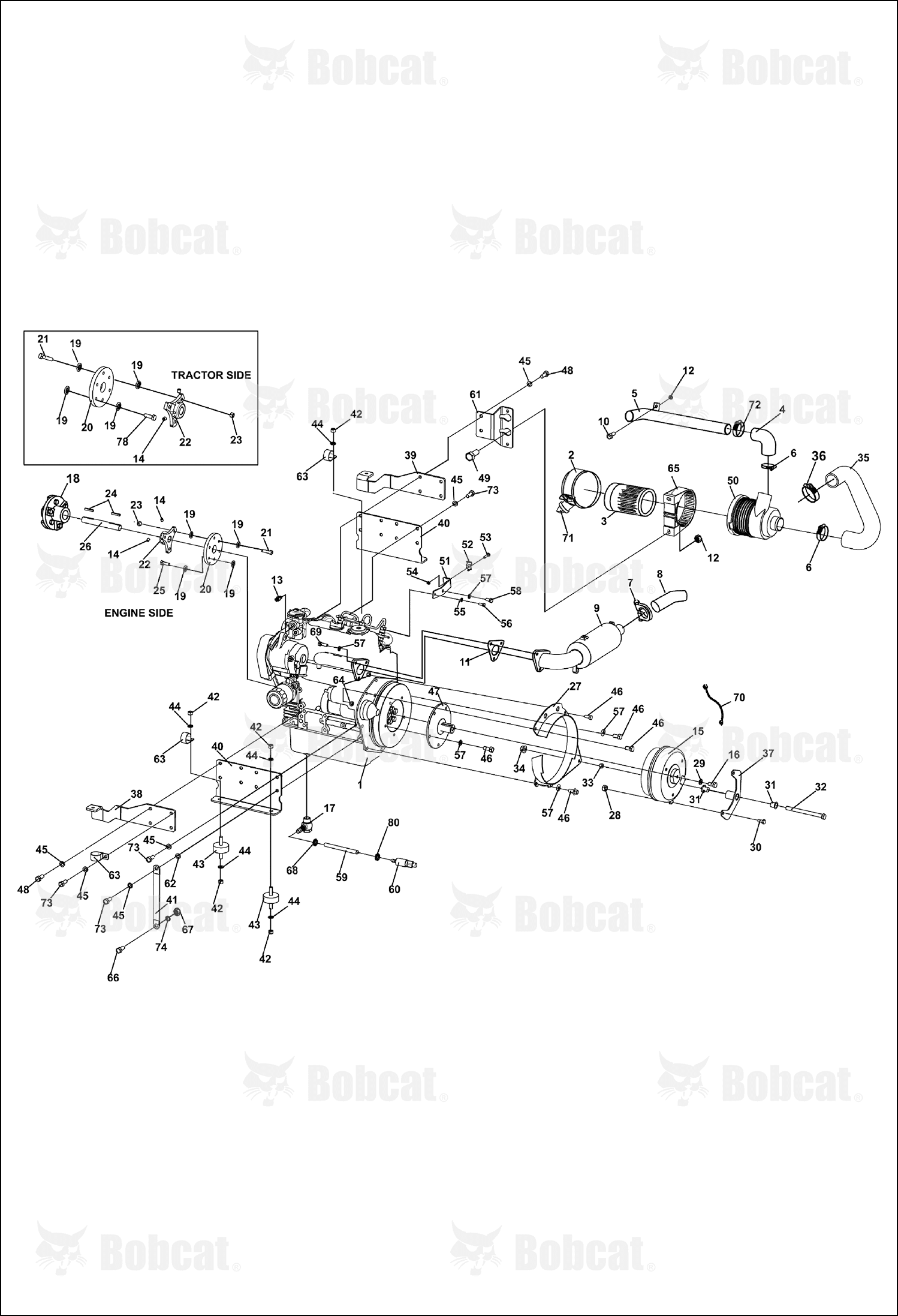 S-Assm, Coupler Eng Side