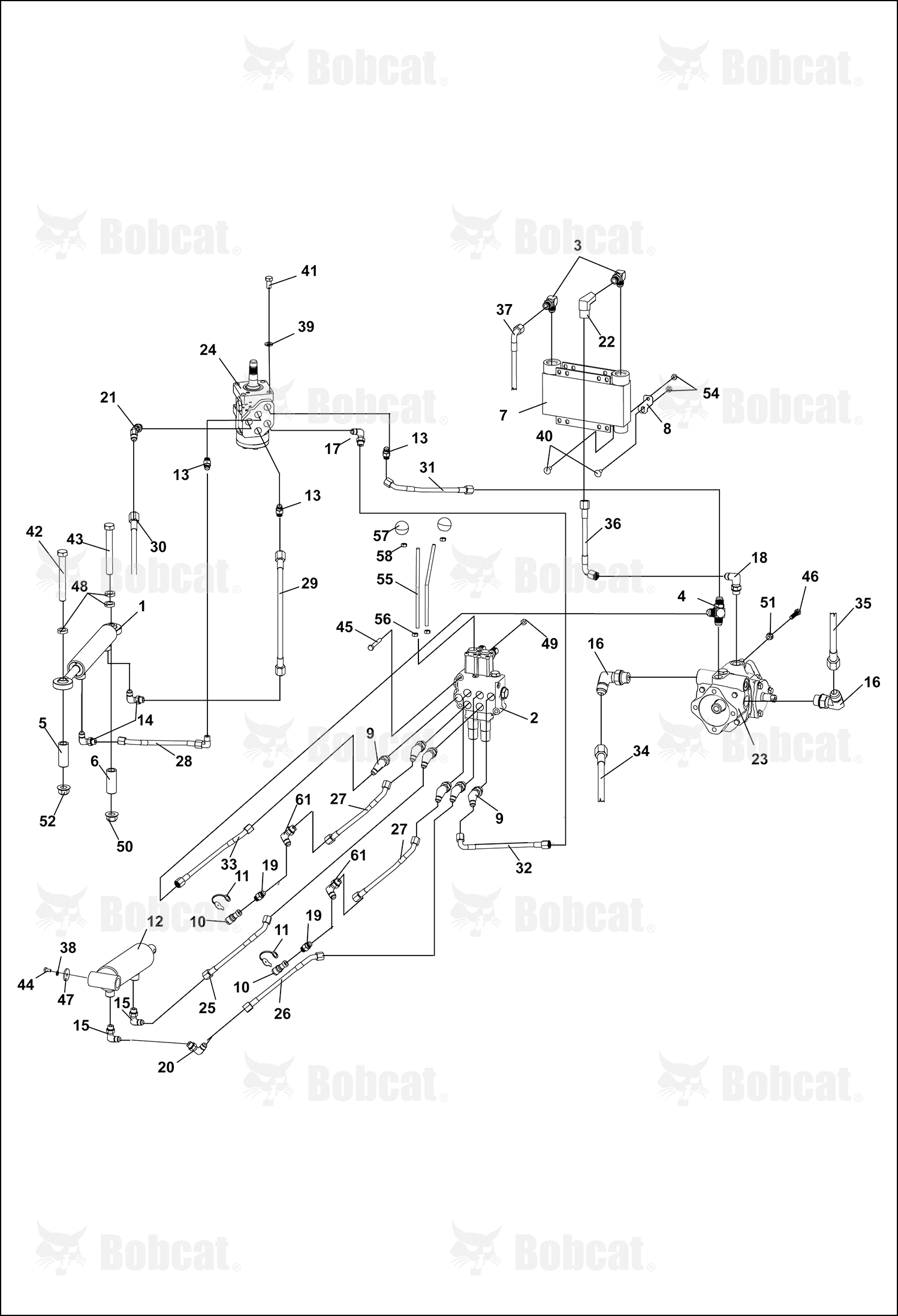 Bracket-Oil Cooler Stabilizing