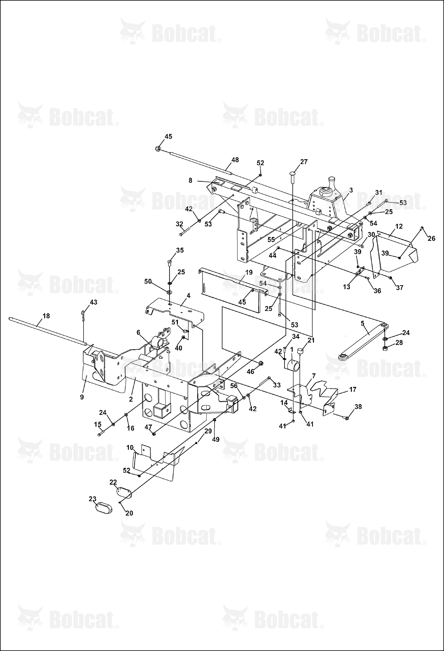 Bracket- Top Mounting, 3PT