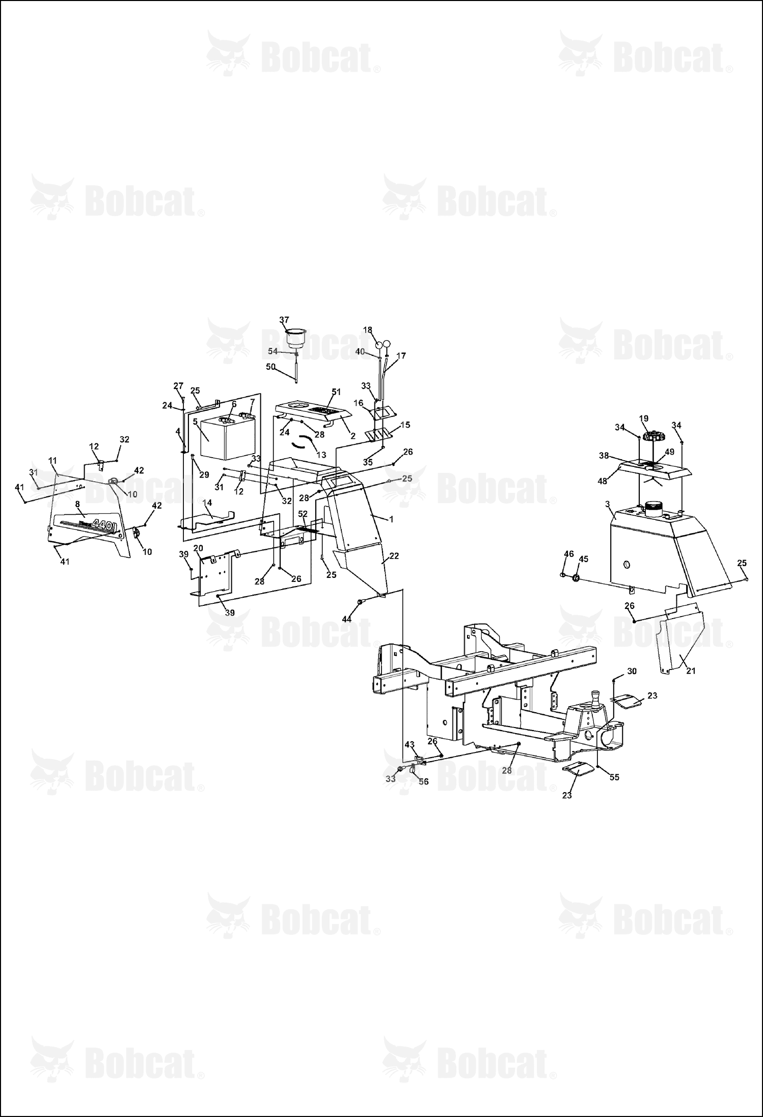Bracket-Bottom, Midframe