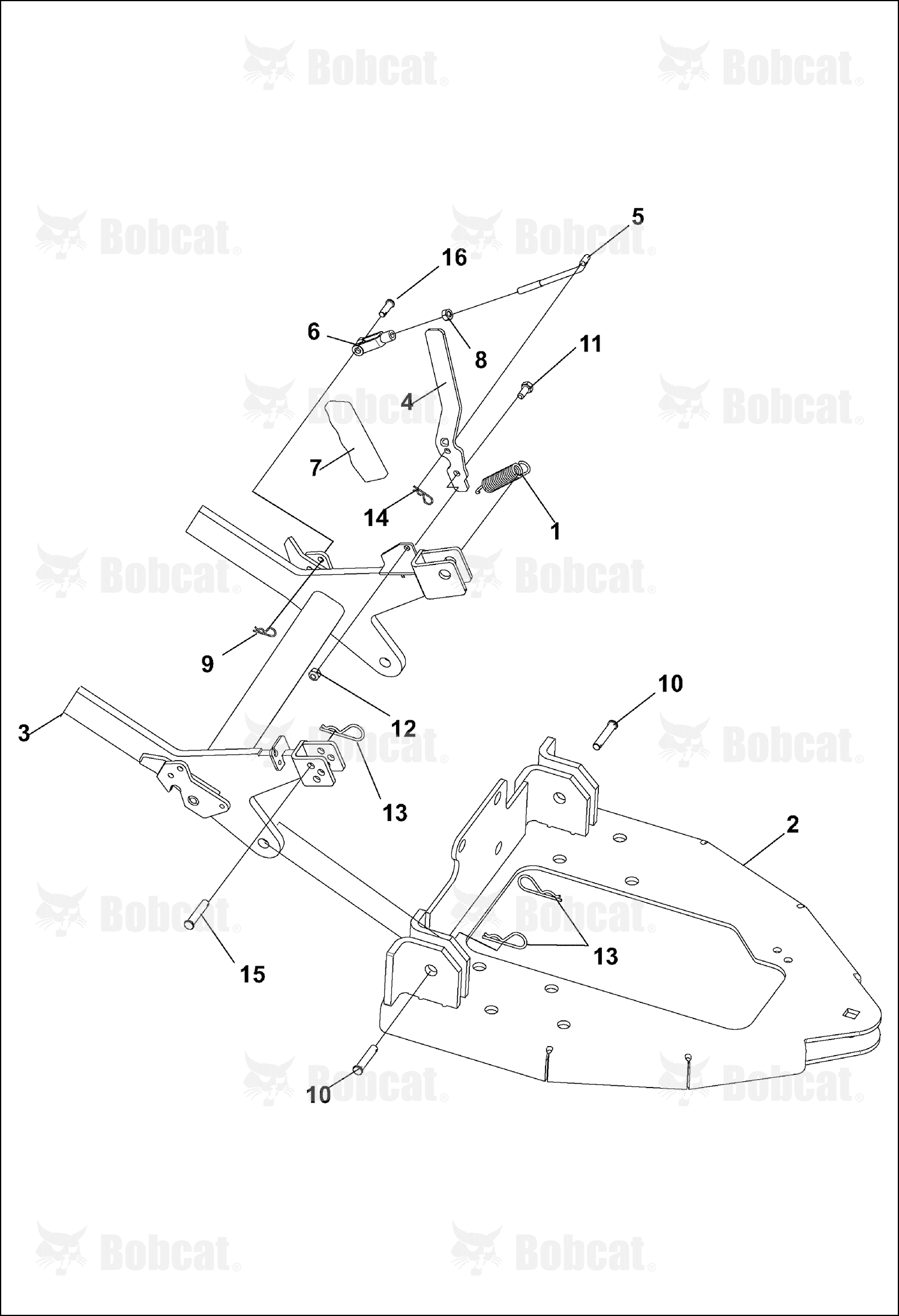 Lever-Frt Lift Latch