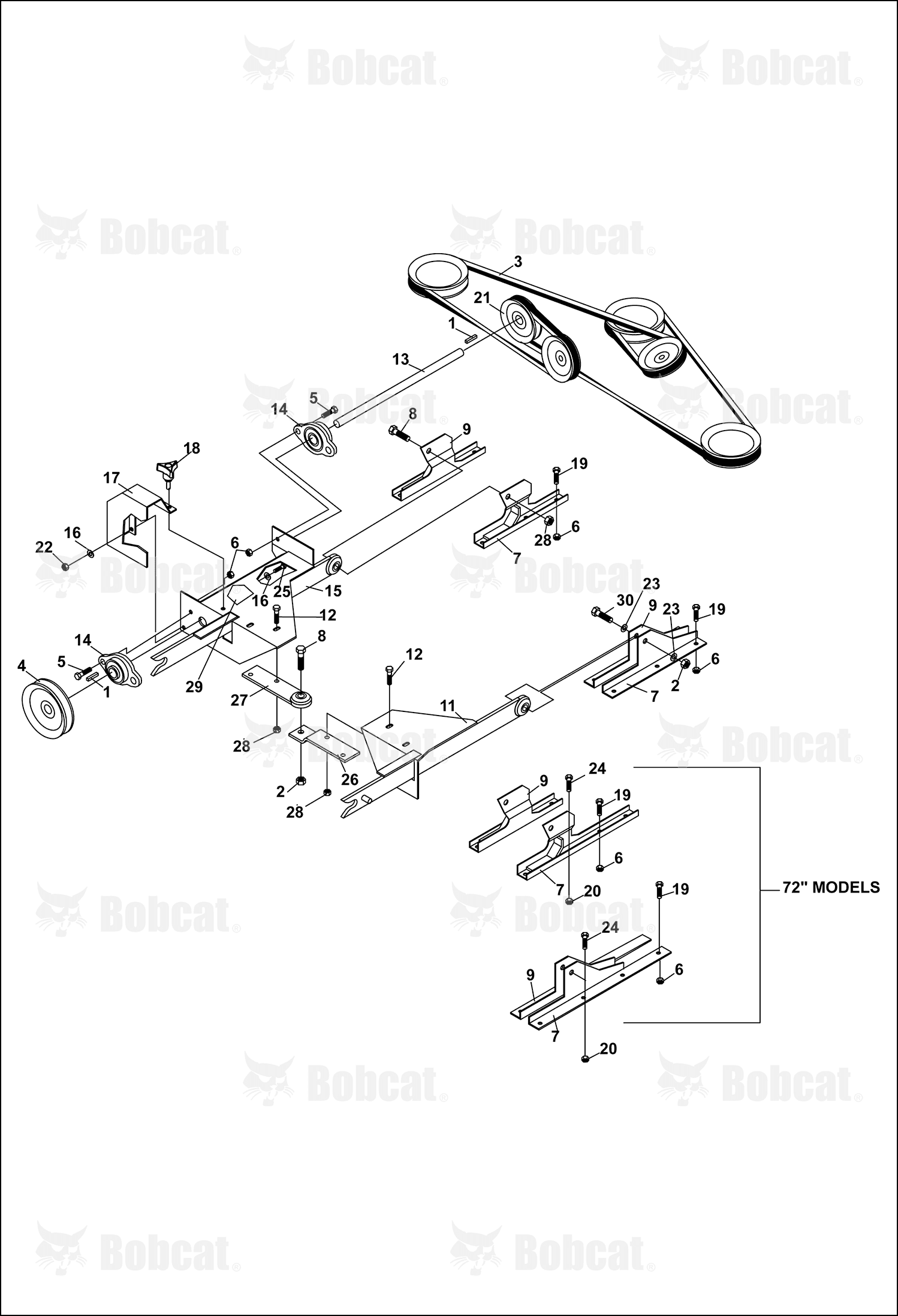 Flange Bearing 2-Bolt Hub Cit